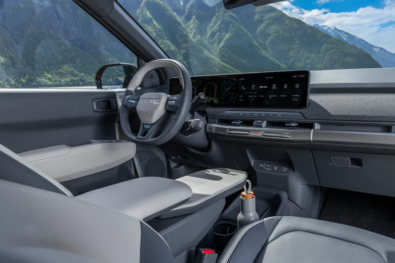 Kia EV3 interiør og interiørdesign