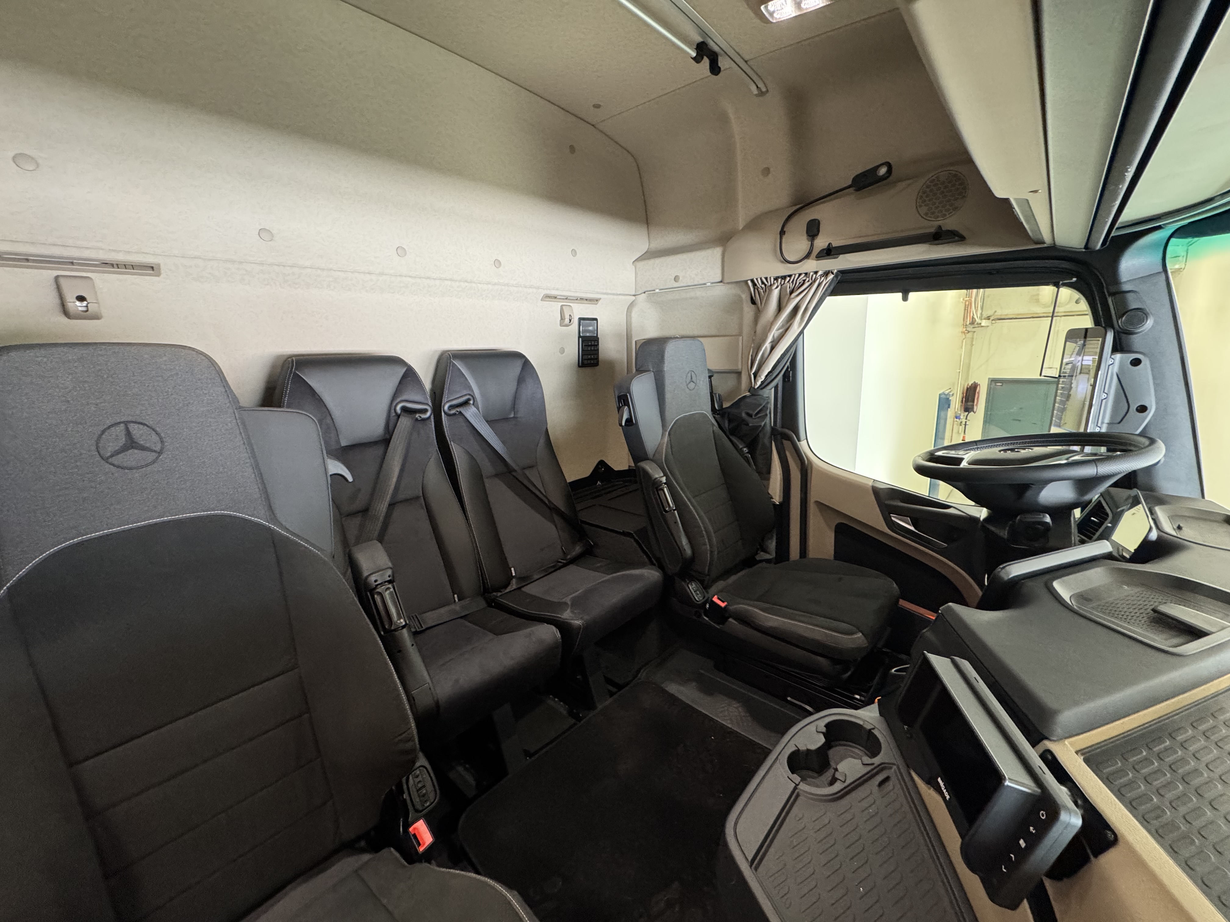 Interiørbilde av Mercedes-Benz eActros 600