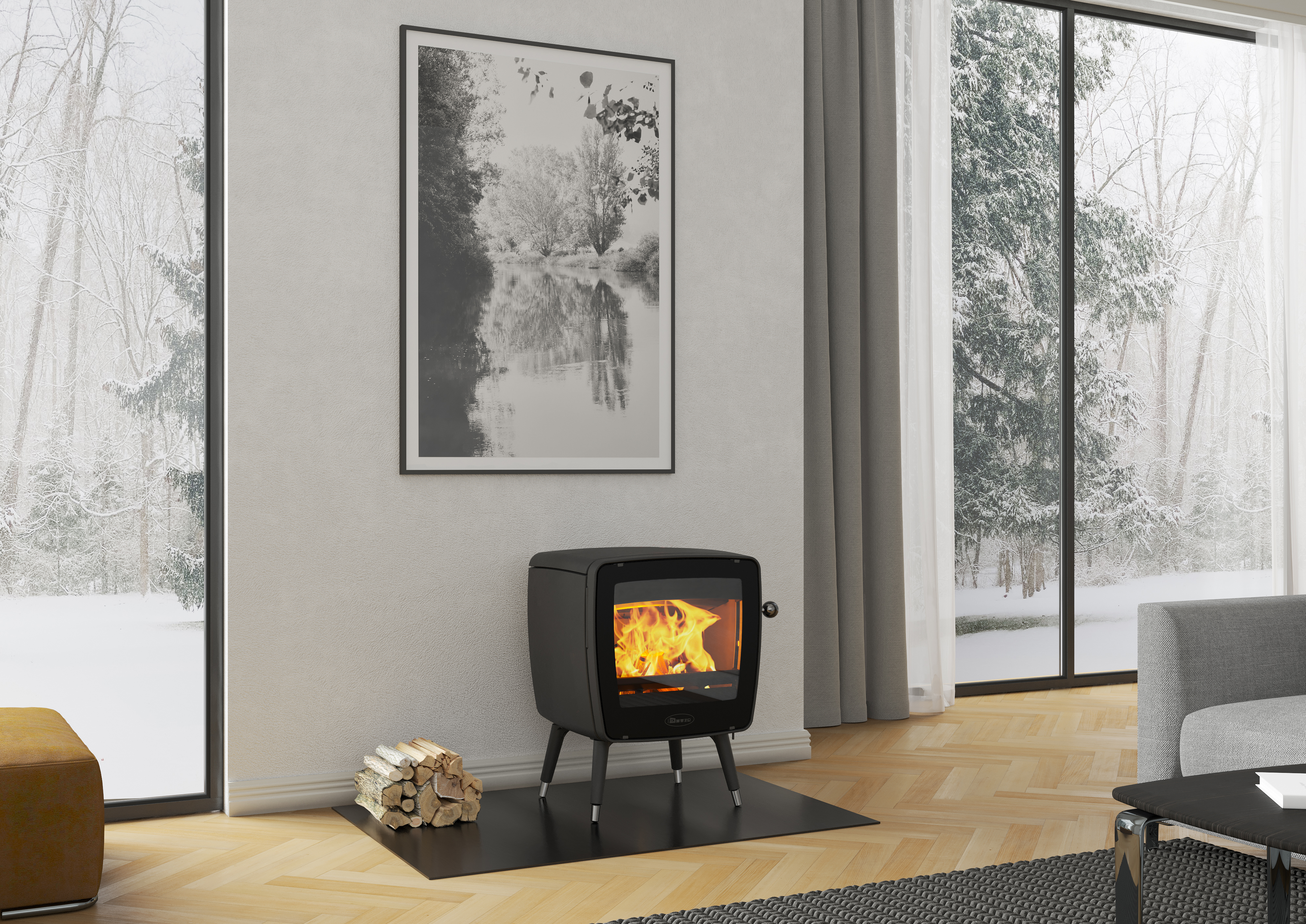 PEISOVN DOVRE VINTAGE 35 SORT LAKK