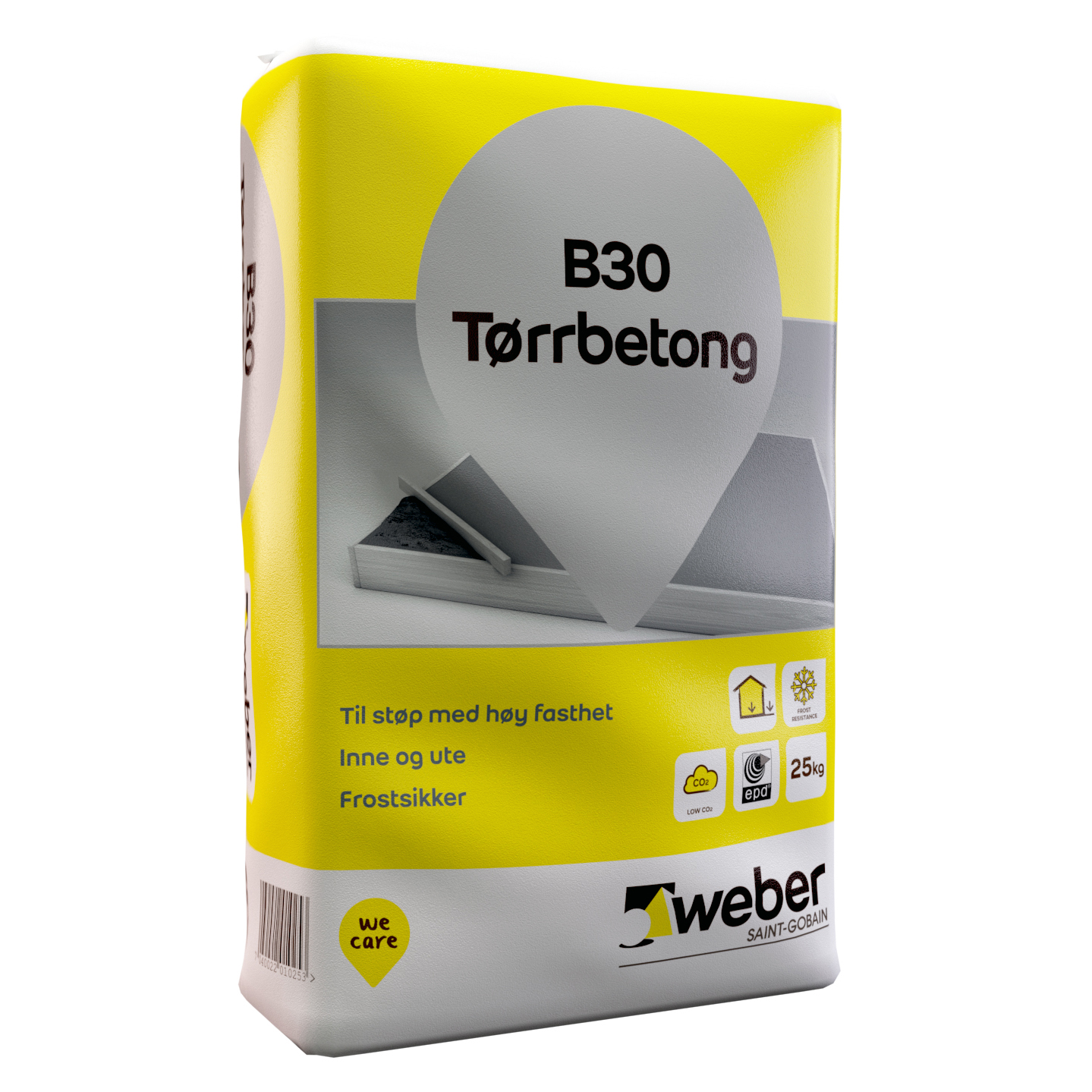WEBER B30 TØRRBETONG 25KG
