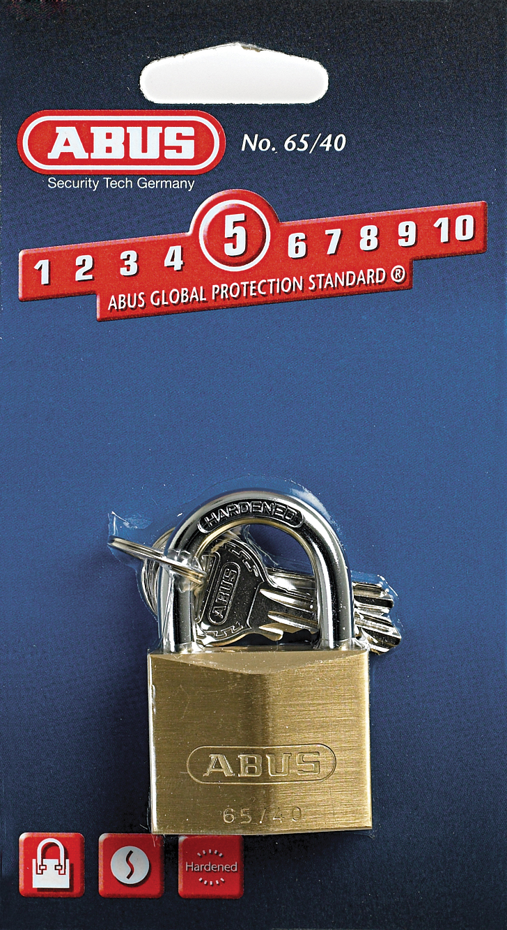 HENGELÅS ABUS 65/40 MESSING