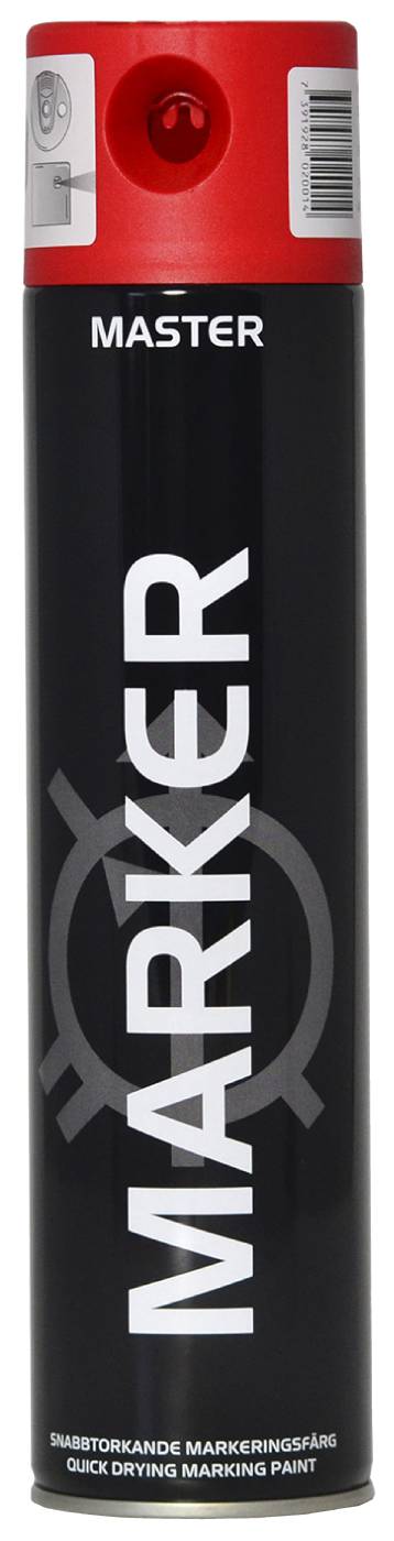 MERKESPRAY MASTER M RØD   2001