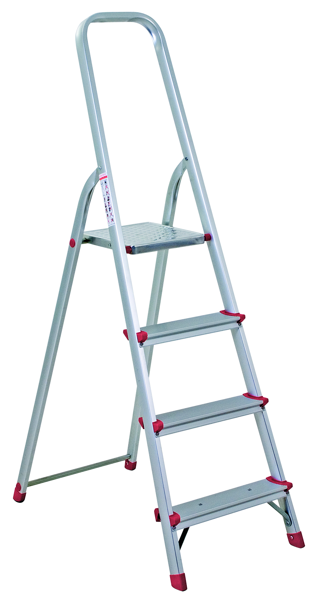 GARDINTRAPP SLA-4C 4 TRINN ALU