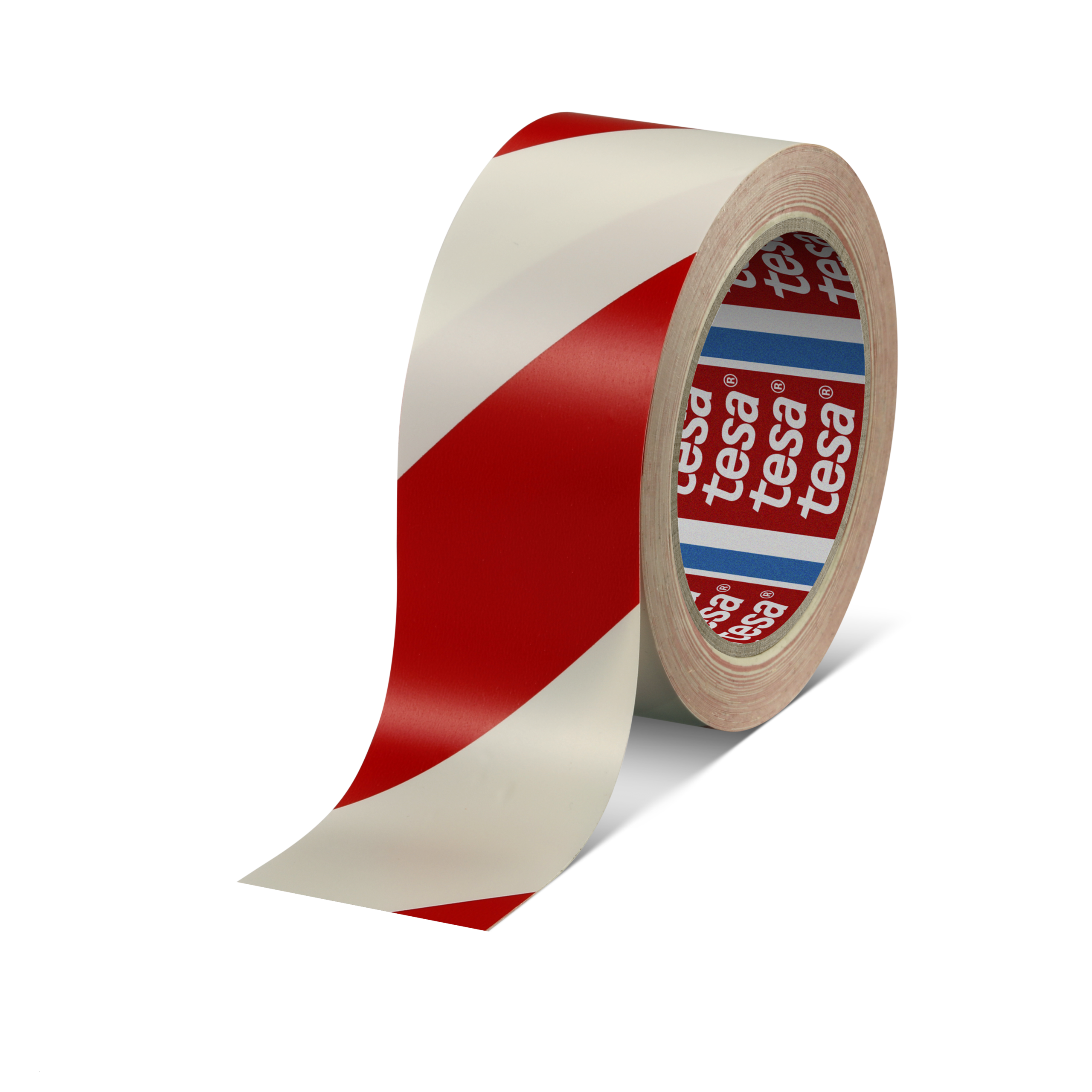 VARSELTAPE 33M X 50MM RØD/HVIT