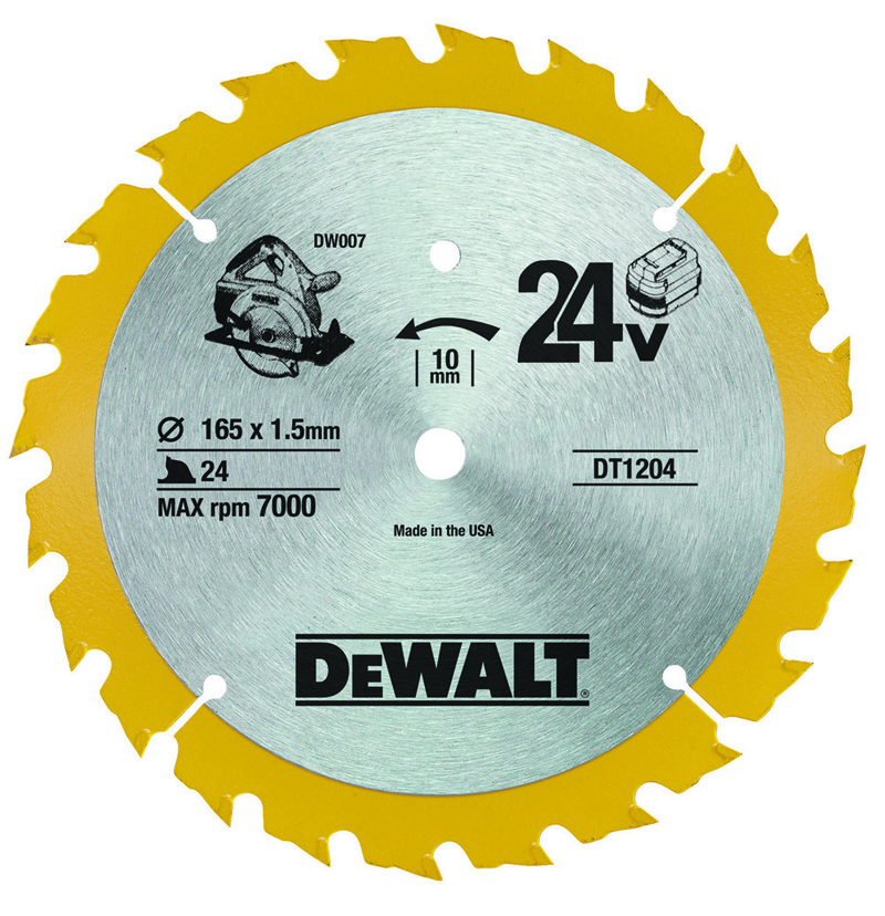 SAGBLAD 136X10X24T DT1201 DEWALT