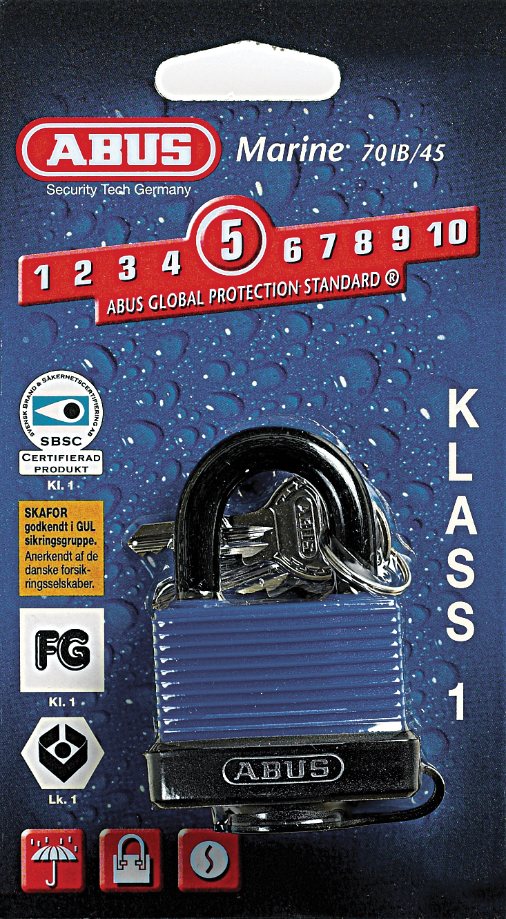 HENGELÅS ABUS 70IB/45 FG-KL 1