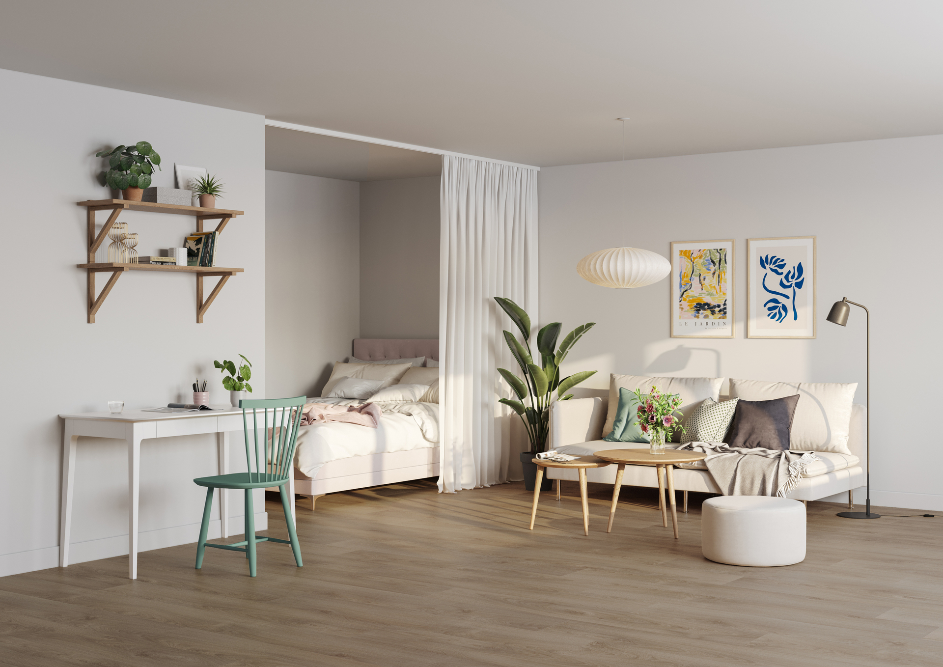 VINYL 4M PRESTIGE OAK LIGHT BROWN
