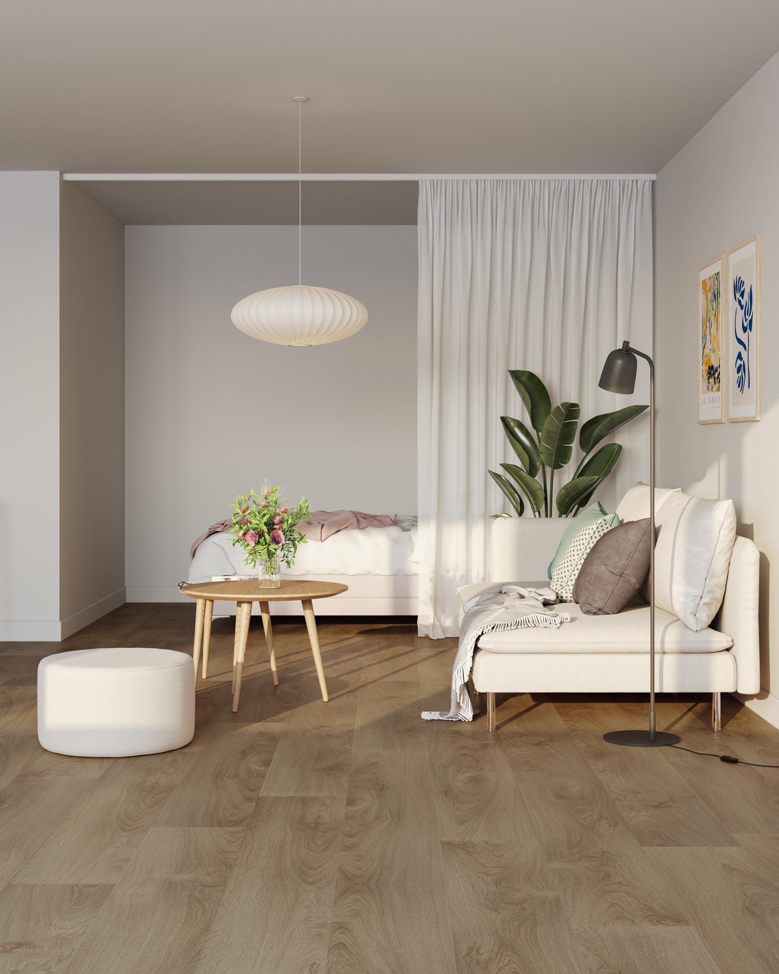 VINYL 4M PRESTIGE OAK LIGHT BROWN