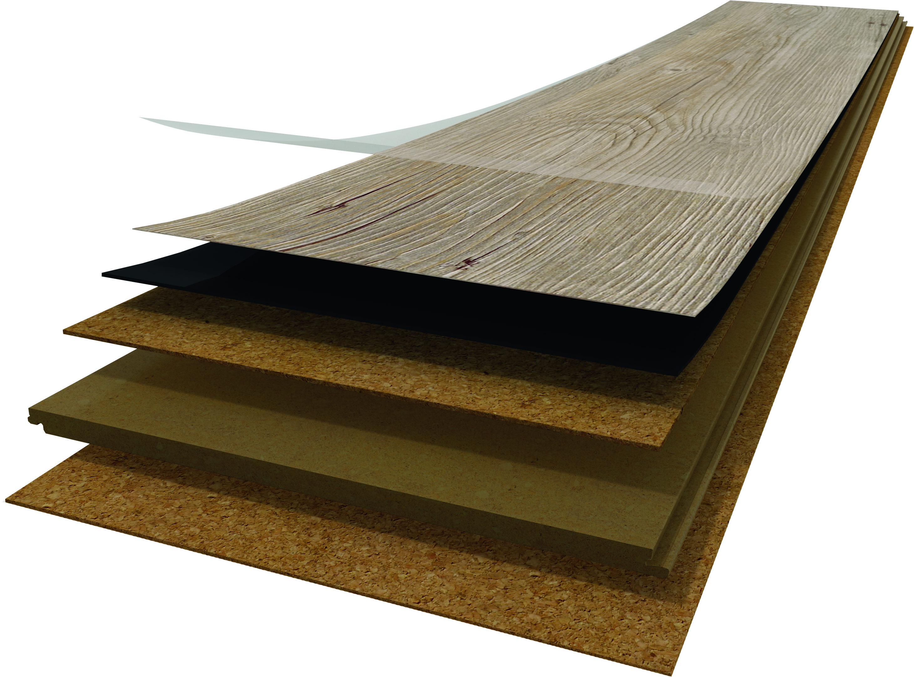 KORKGULV WOOD GO CHALK OAK