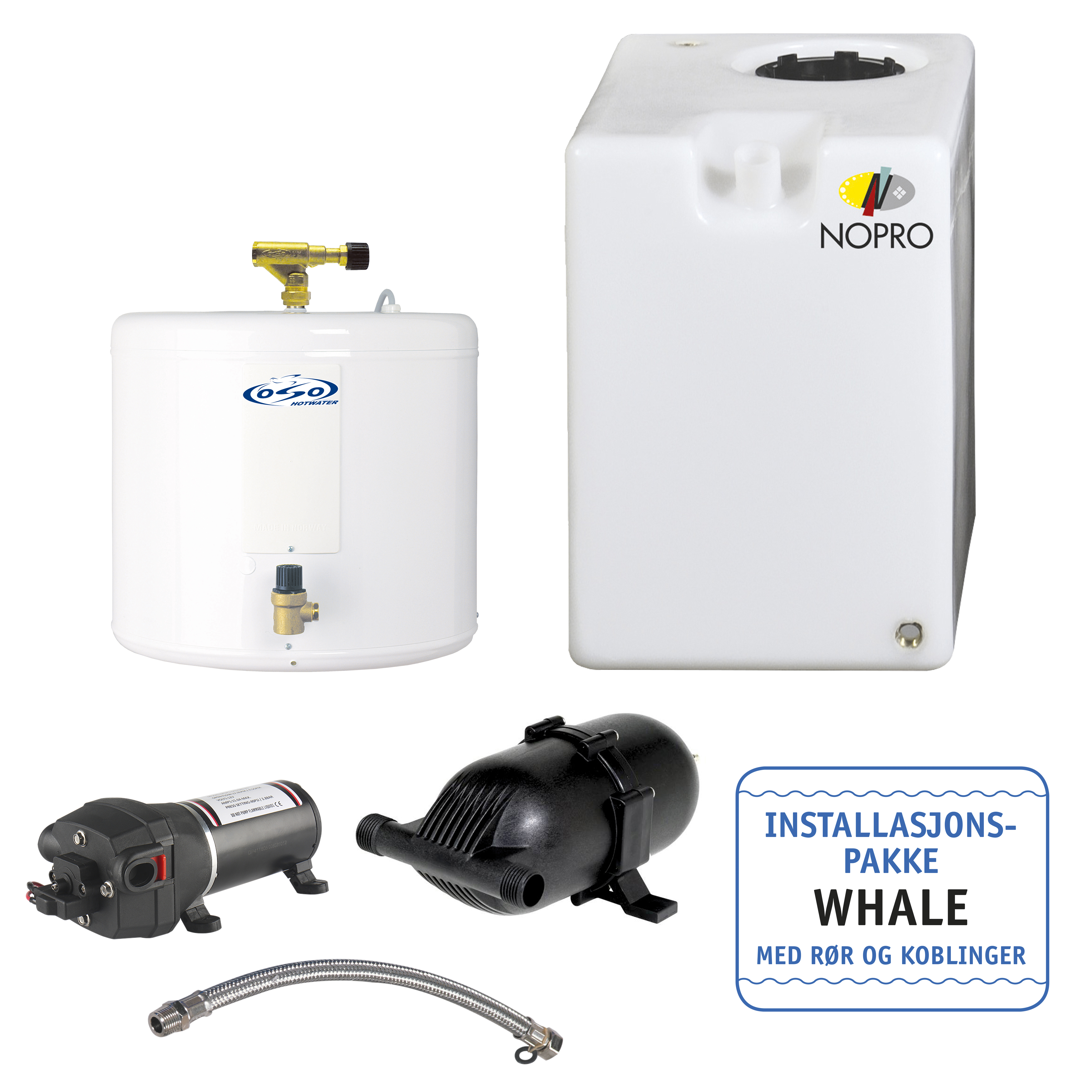 VANNPAKKE 230V - 30 LTR