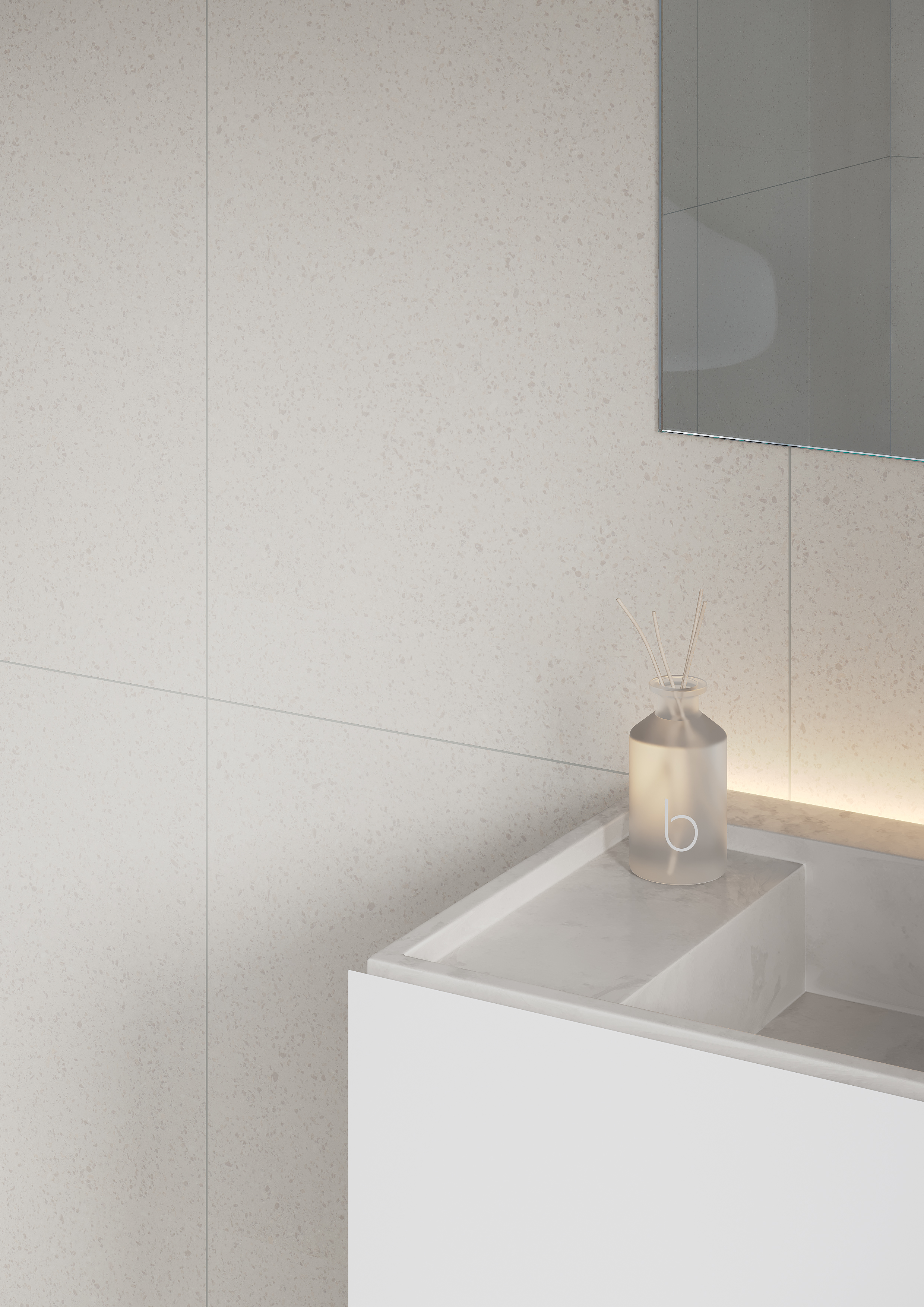 BADEROMSP 4001M6080 TERRAZZO LIGHT