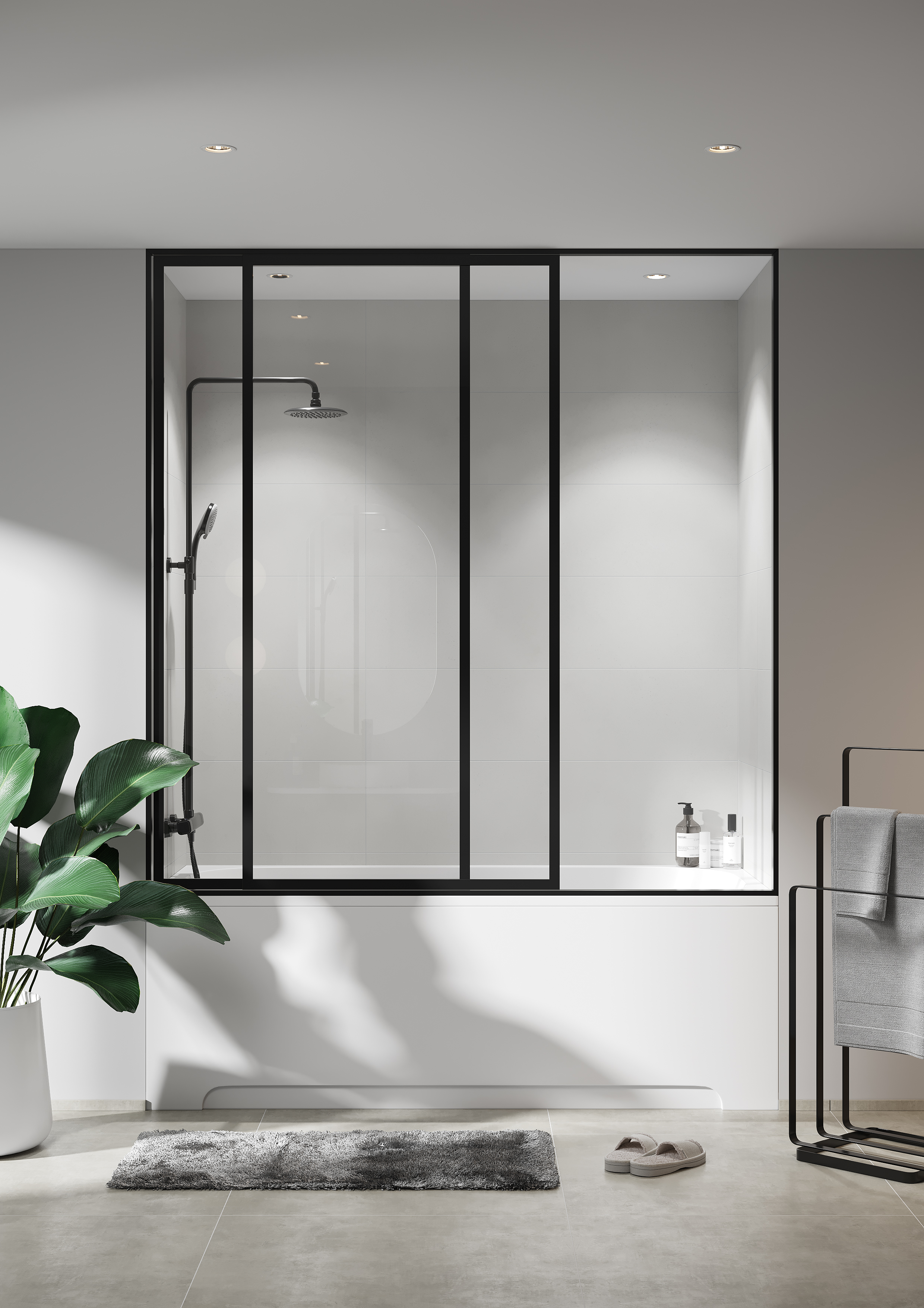 BADEROMSP 2145M6030 GREY CEMENT