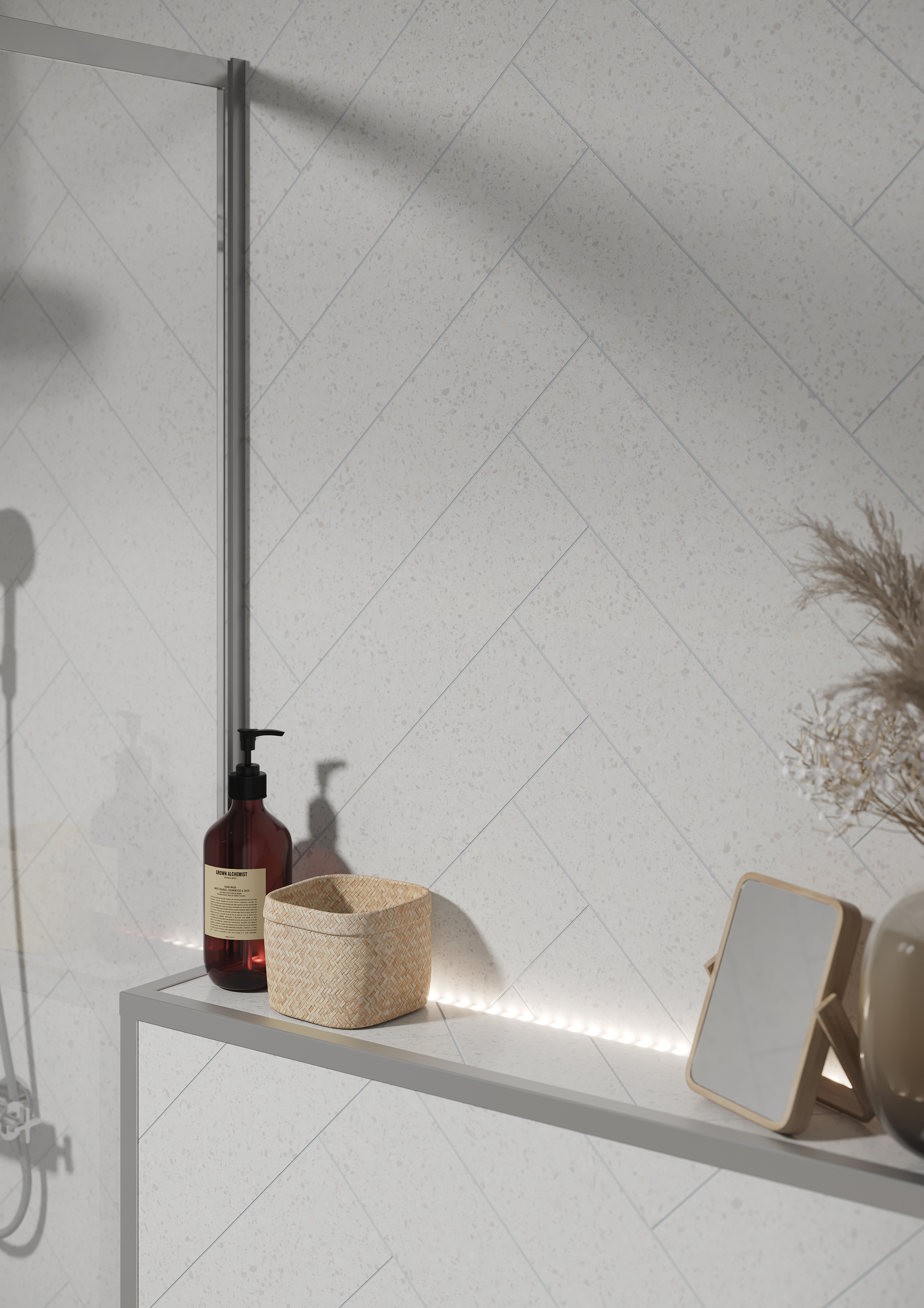 BADEROMSP 4001M6080 TERRAZZO LIGHT