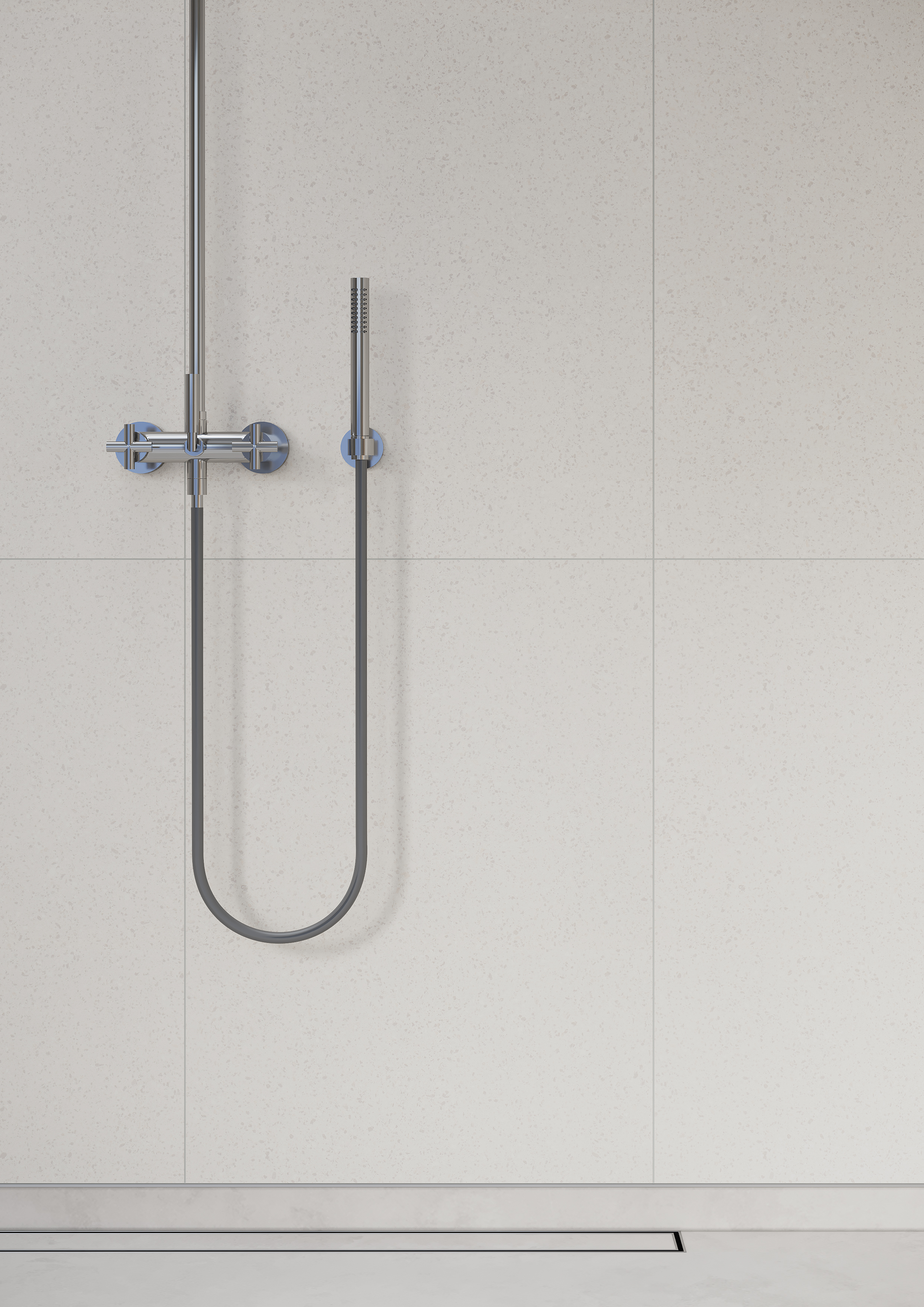 BADEROMSP 4001M6080 TERRAZZO LIGHT