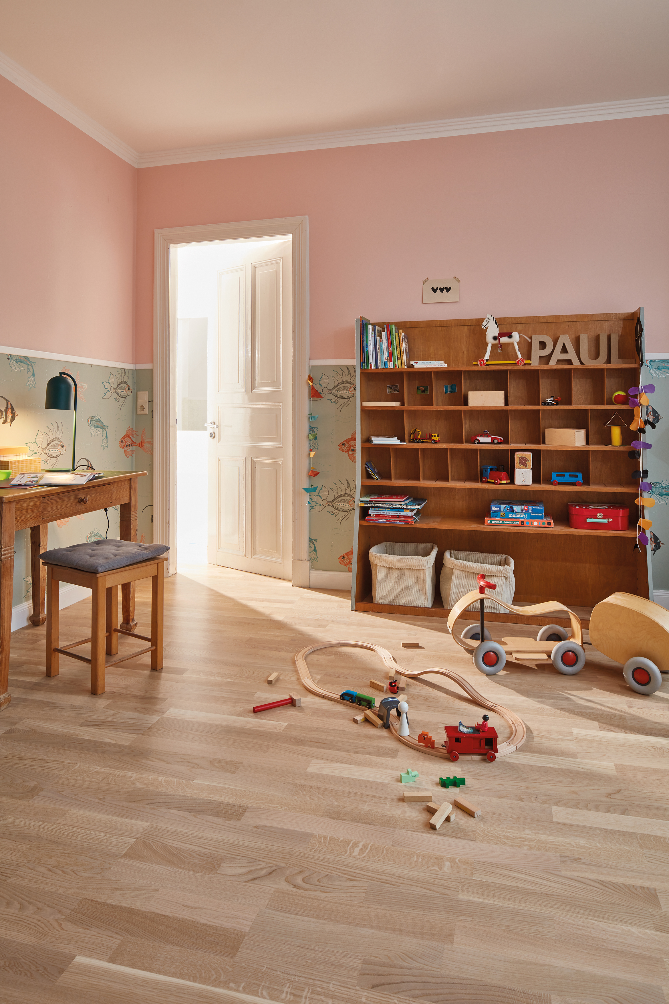 PARKETT EIK HVIT CONCERTO 3S ML
