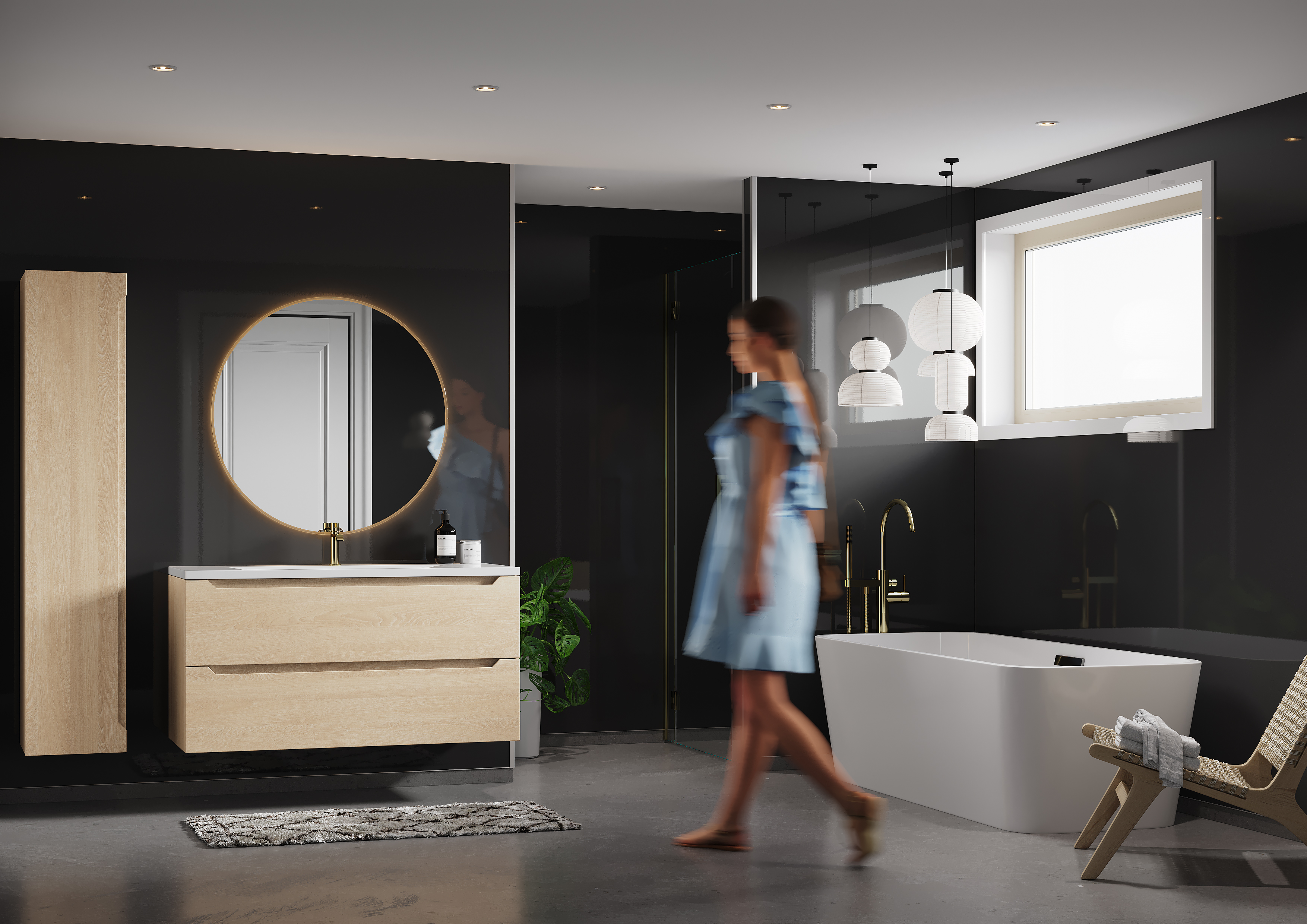 BADEROMSP 2124F00 BLACK GLOSS