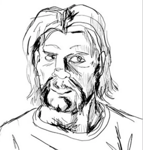 Portrettbilde Av Nick Abadzis