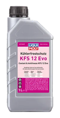 LIQUI MOLY Coolant and antifreeze KFS 12 Evo, 1 l pack