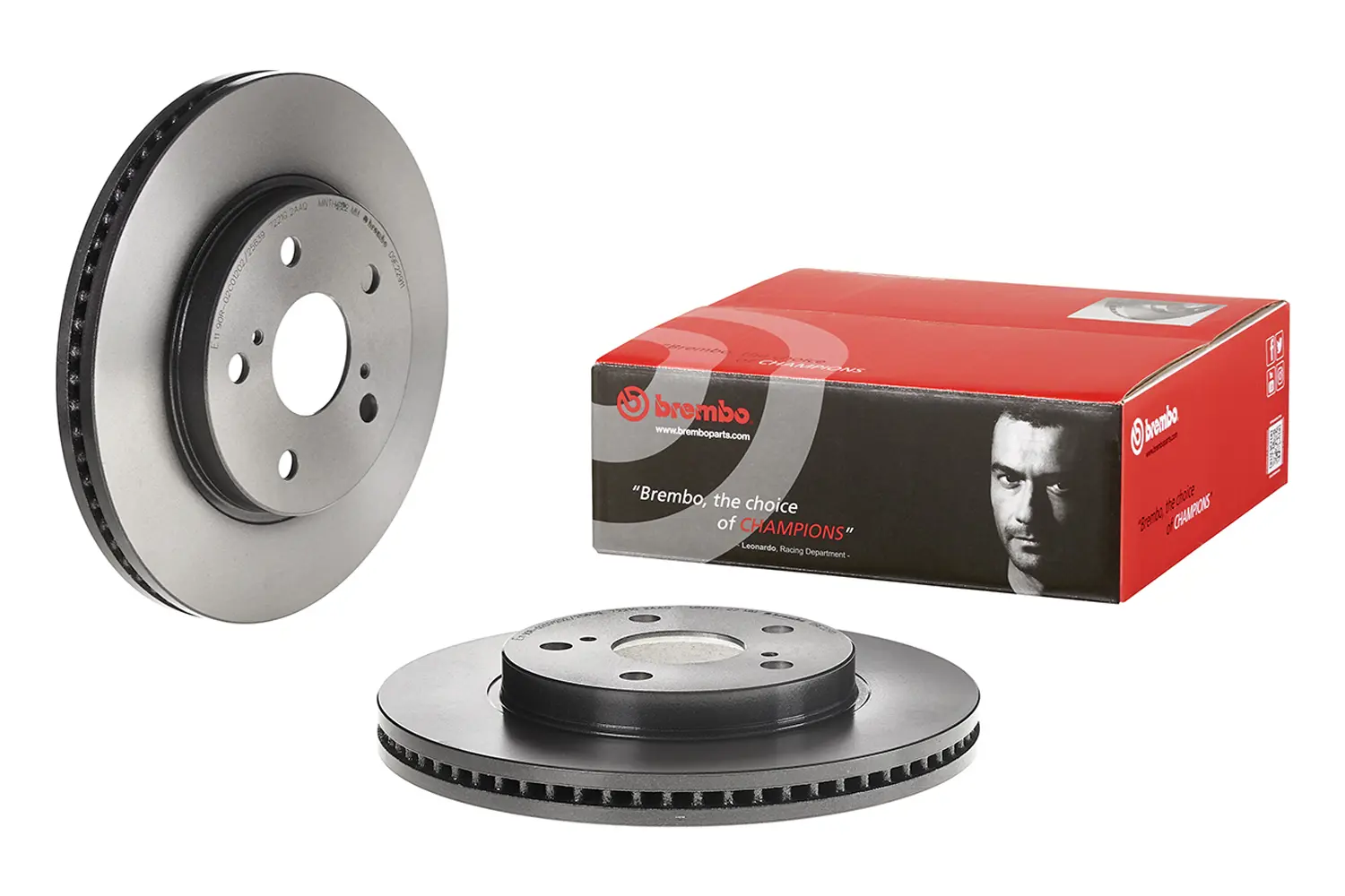 Brembo 09.E229.11 282 mm vented front brake disc
