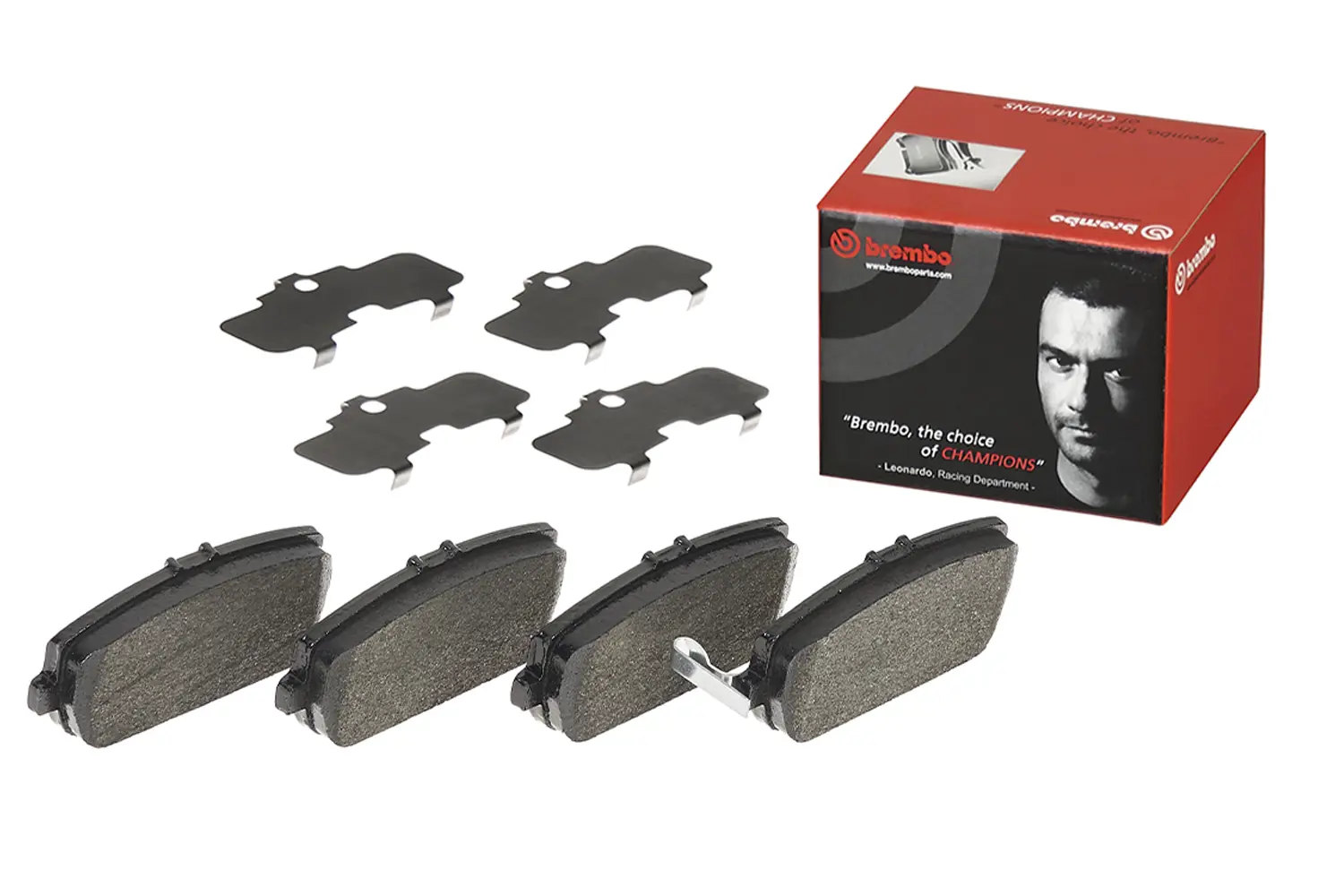 Brembo P 49 044 rear brake pad set, second view