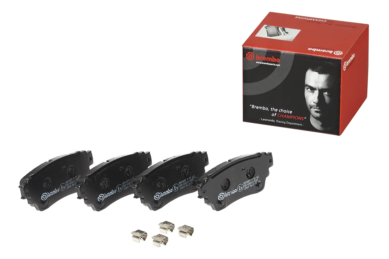 Brembo P 54 063 rear brake pad set