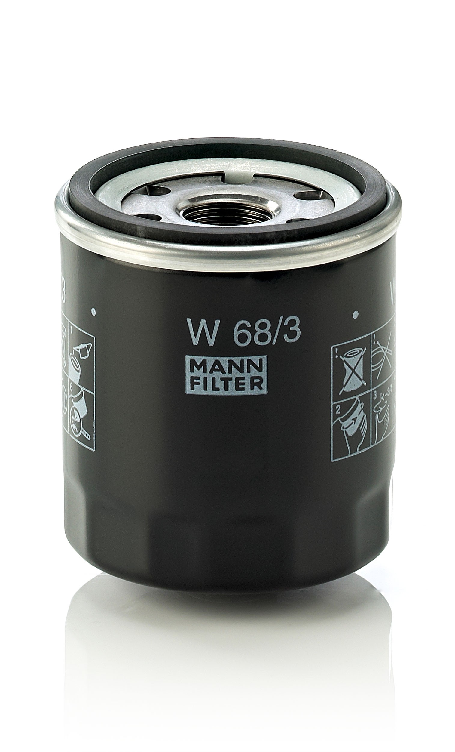 MANN-FILTER W 68/3 oil filter