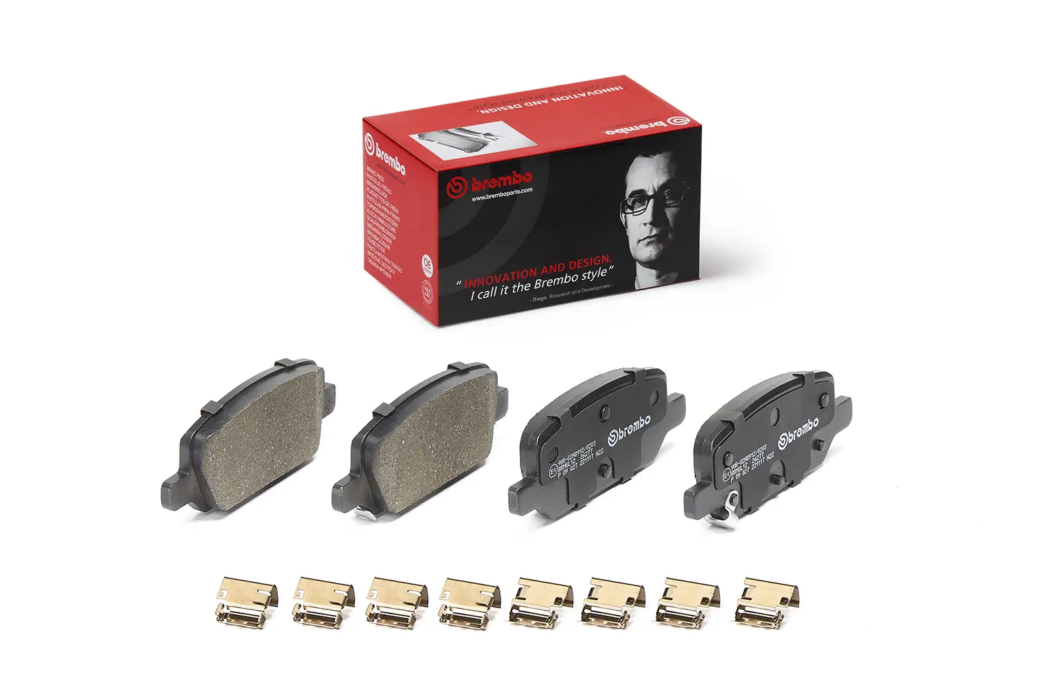 Brembo P 09 027 rear brake pad set
