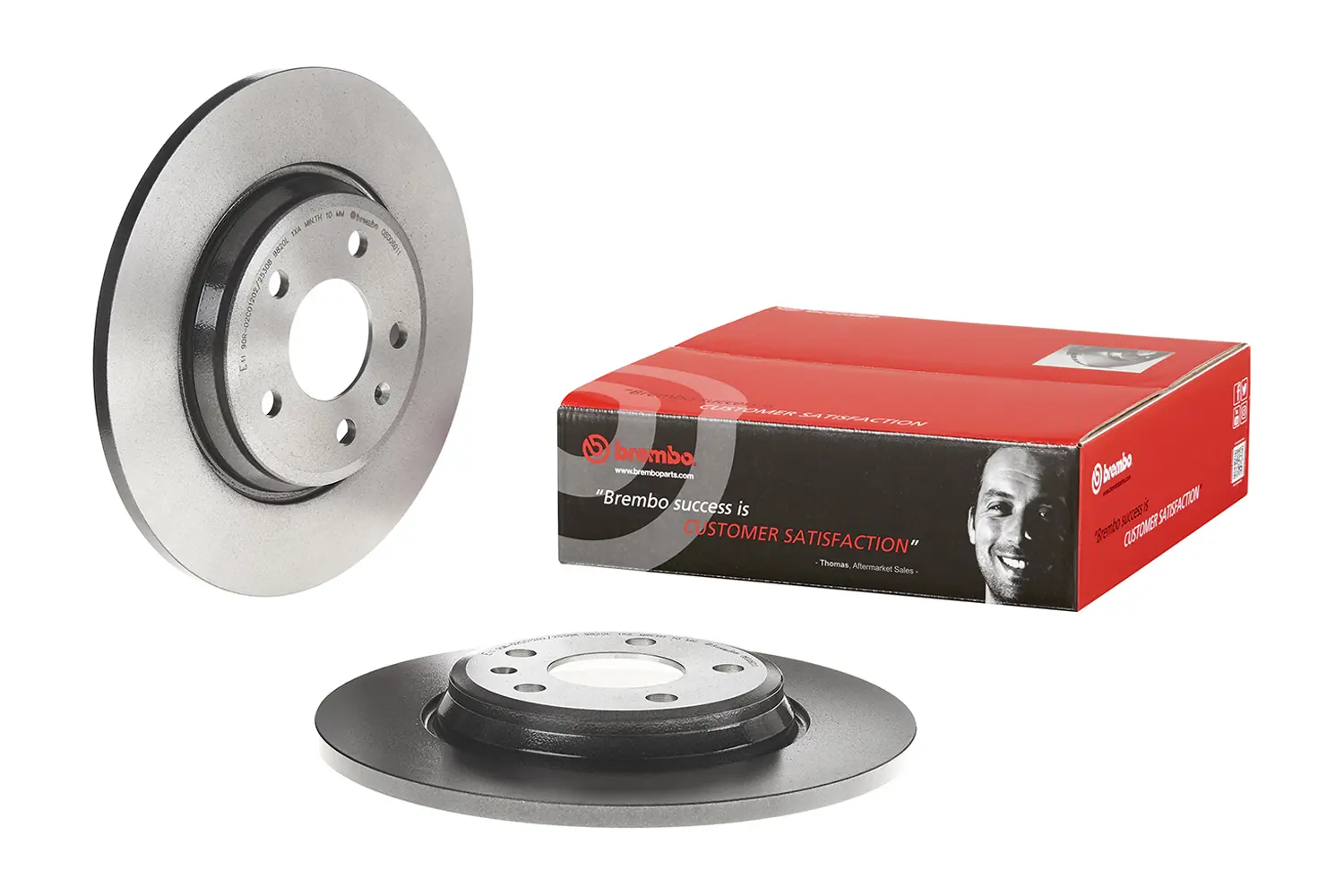 Brembo 08.D060.11 300 mm solid rear brake disc