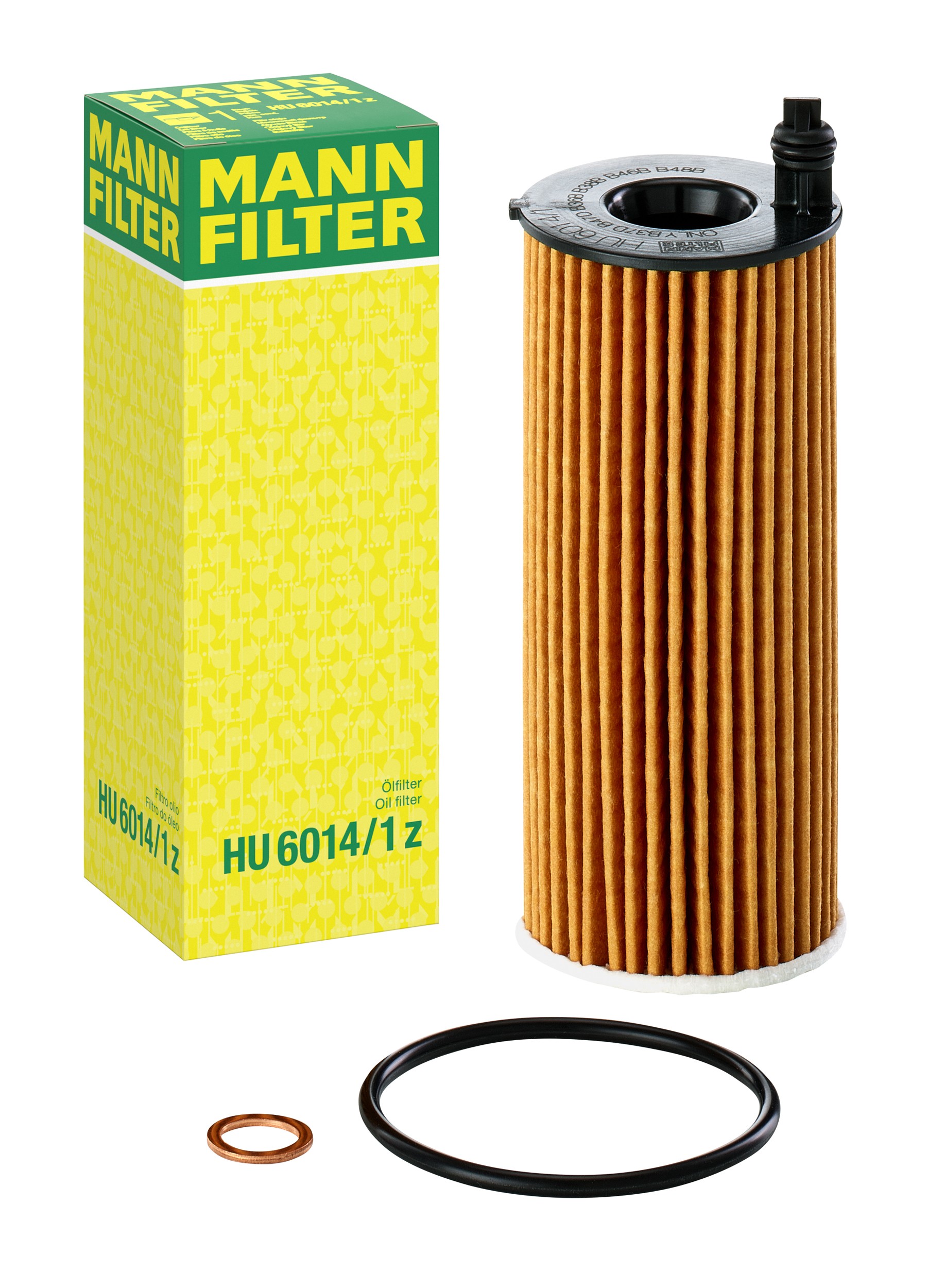 MANN-FILTER HU 6014/1 z oil filter with its box