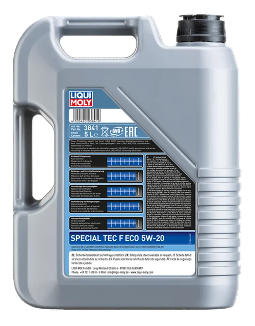 LIQUI MOLY Special Tec F ECO 5W-20, 5 l pack