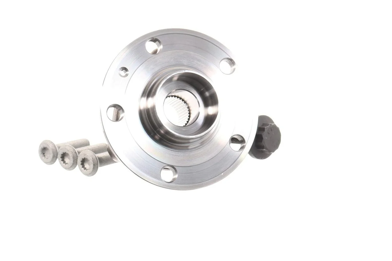 SKF VKBA 6556 front wheel bearing kit, rotated view