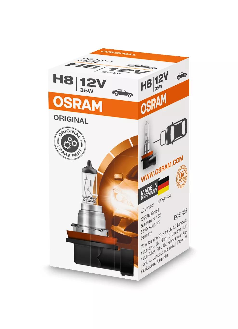 OSRAM ORIGINAL LINE H8 64212 lamp, andere hoek