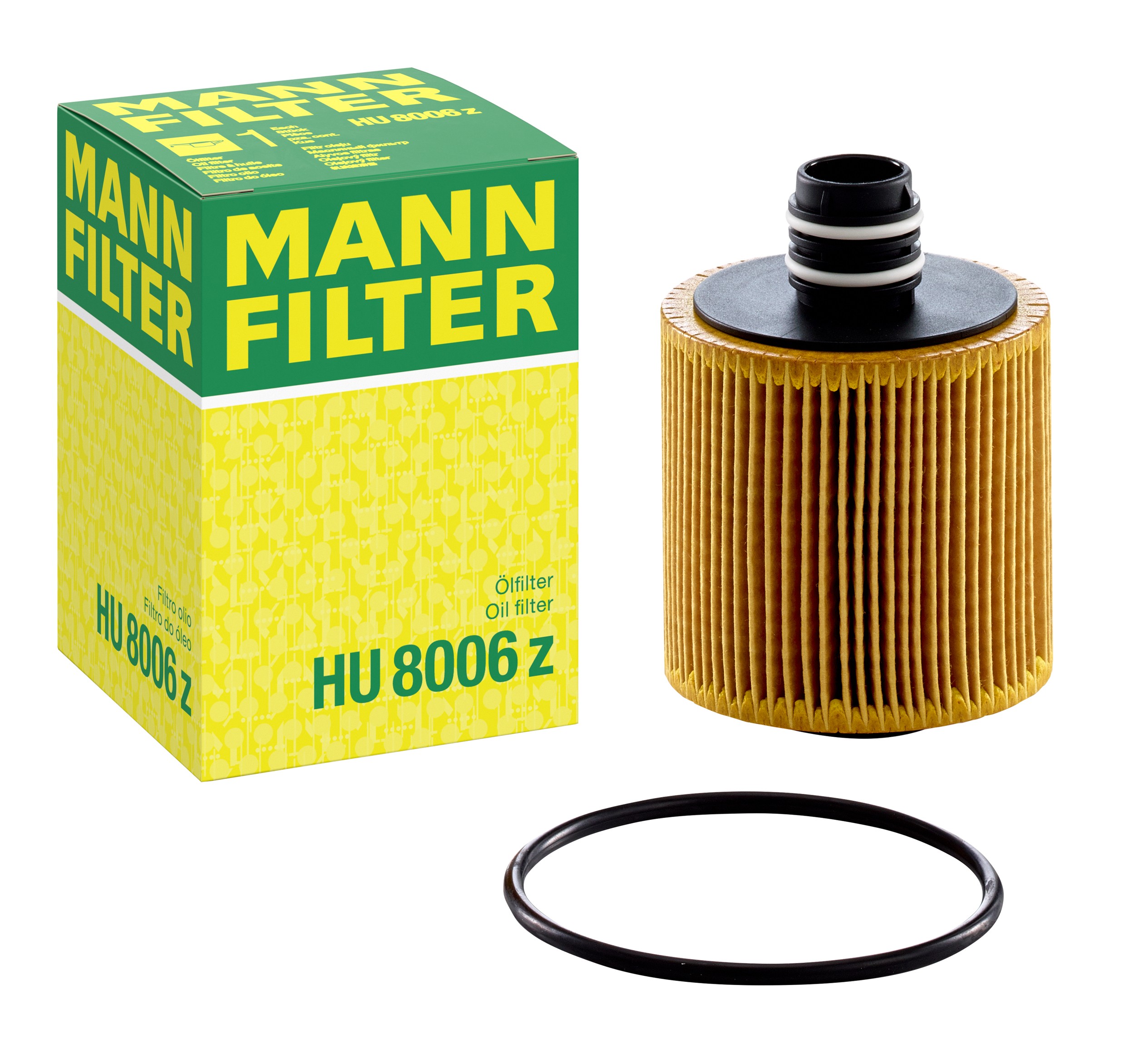 MANN-FILTER HU 8006 z oil filter with its box
