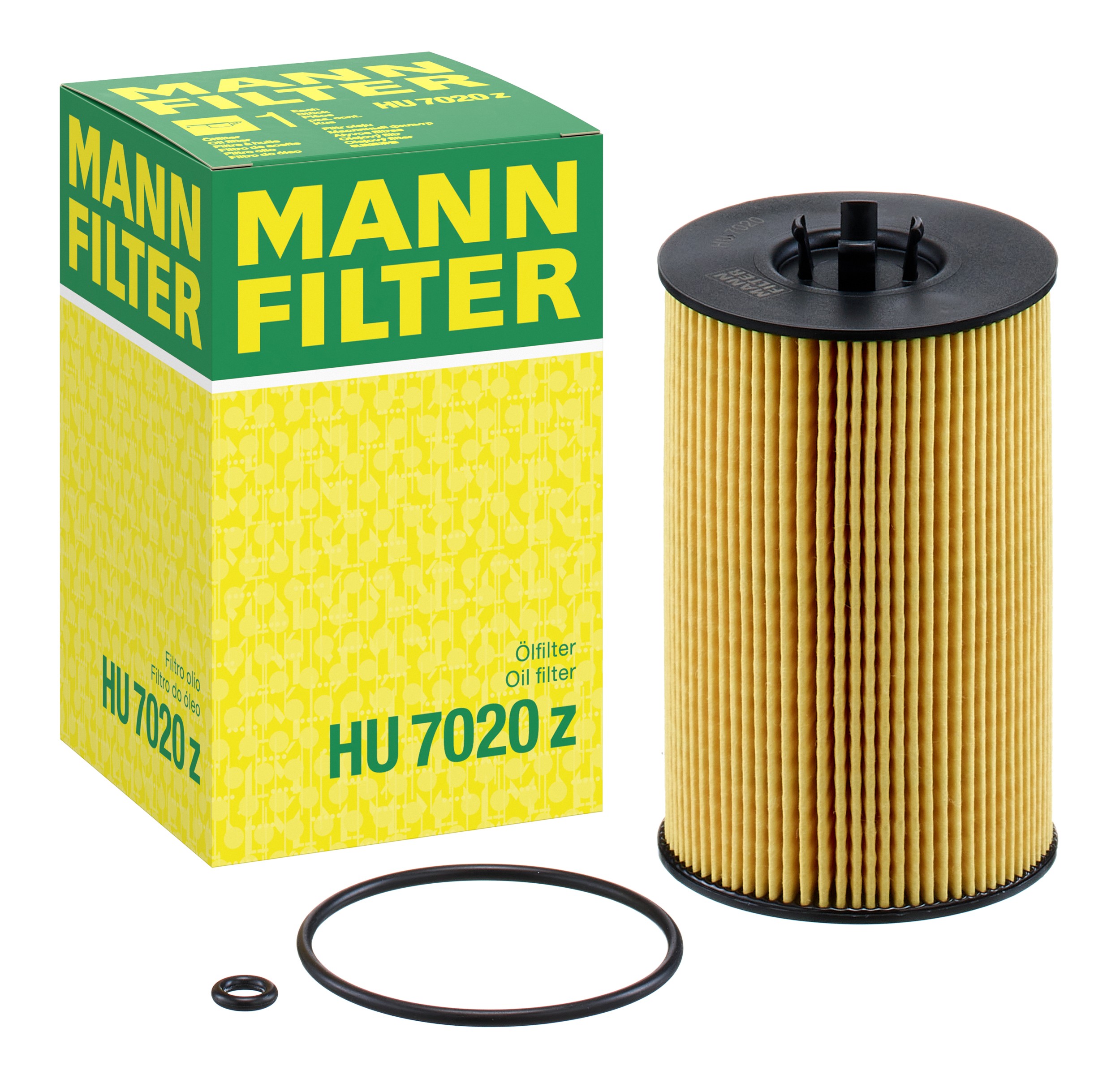 MANN-FILTER HU 7020 z oil filter with its box