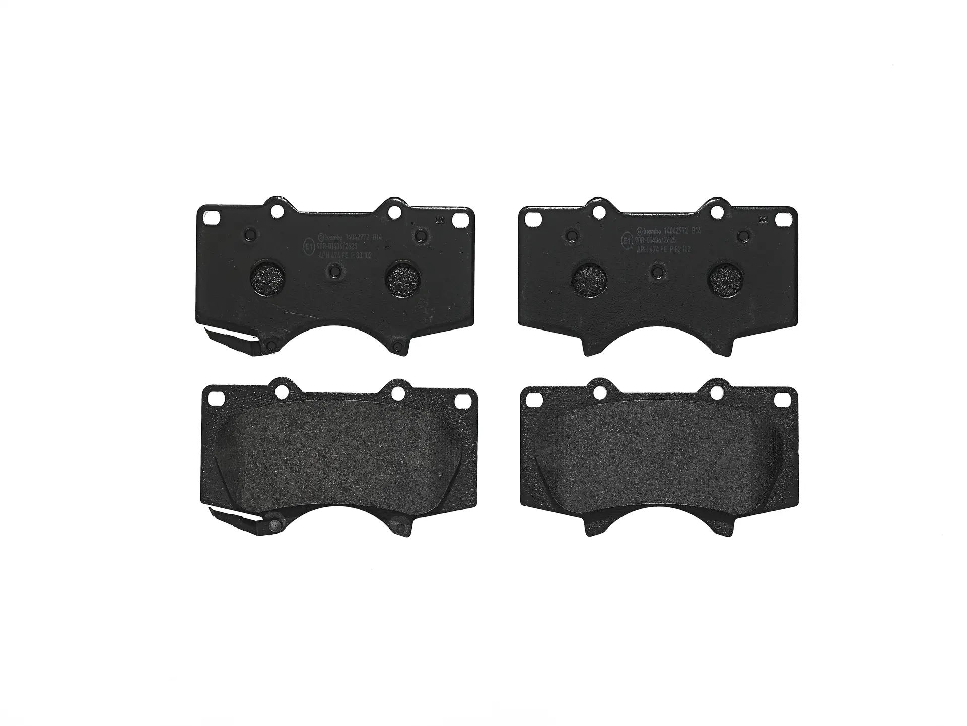 Brembo P 83 102 front brake pad set, third view