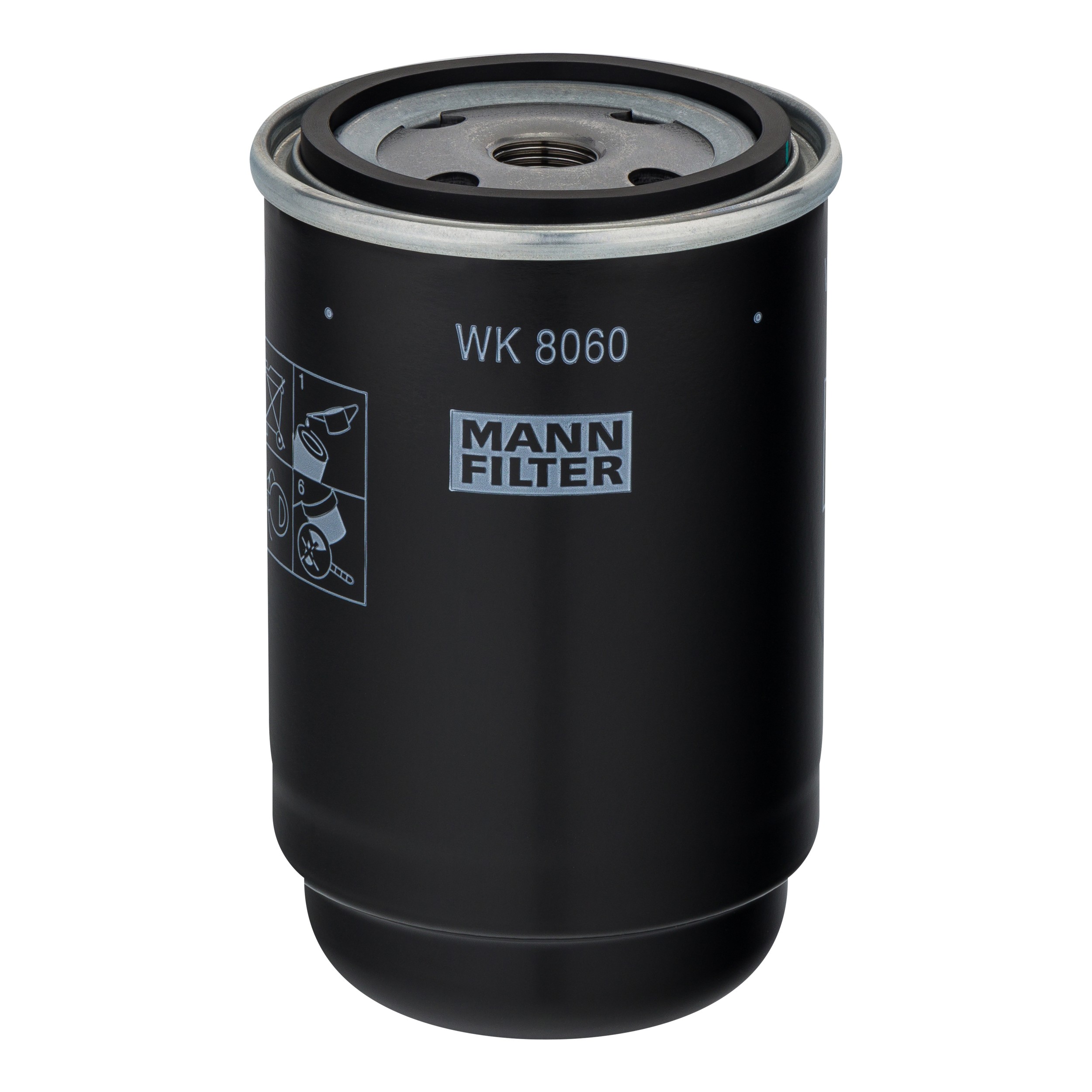MANN-FILTER WK 8060 z fuel filter, detail view