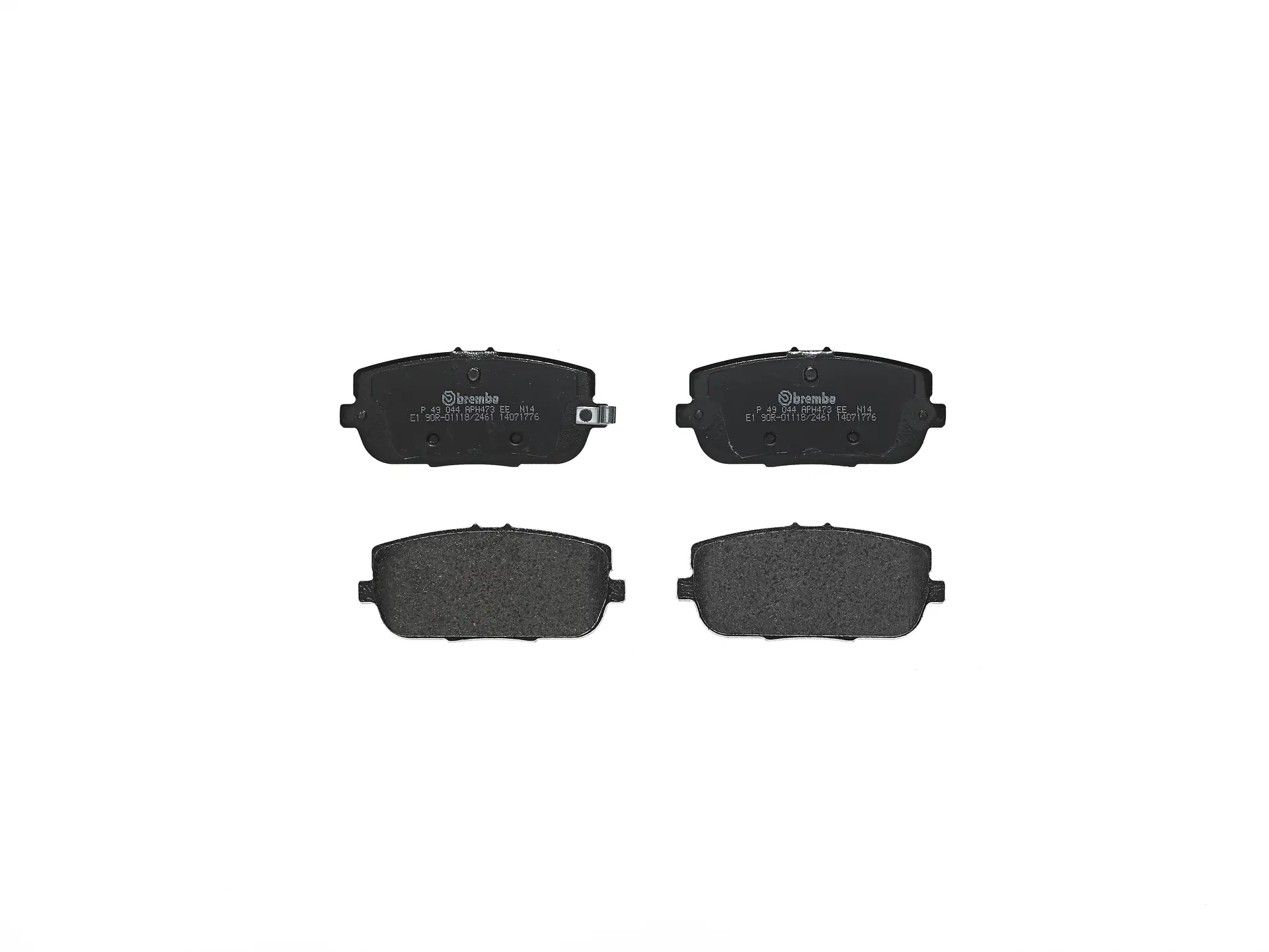 Brembo P 49 044 rear brake pad set, third view