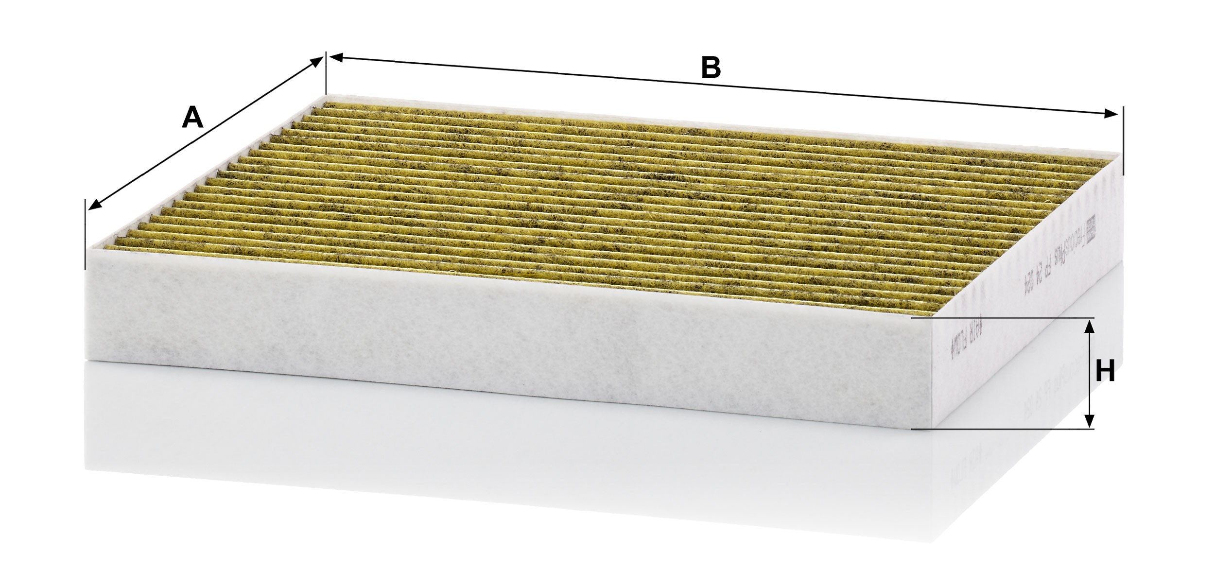 Dimension drawing of MANN-FILTER FP 24 024