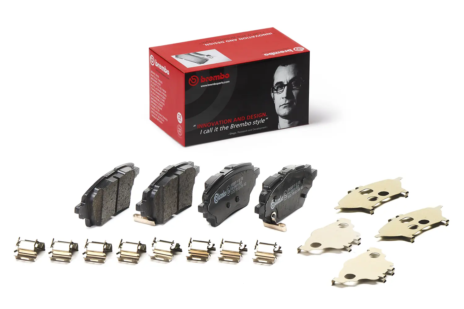 Brembo P 83 178 rear brake pad set