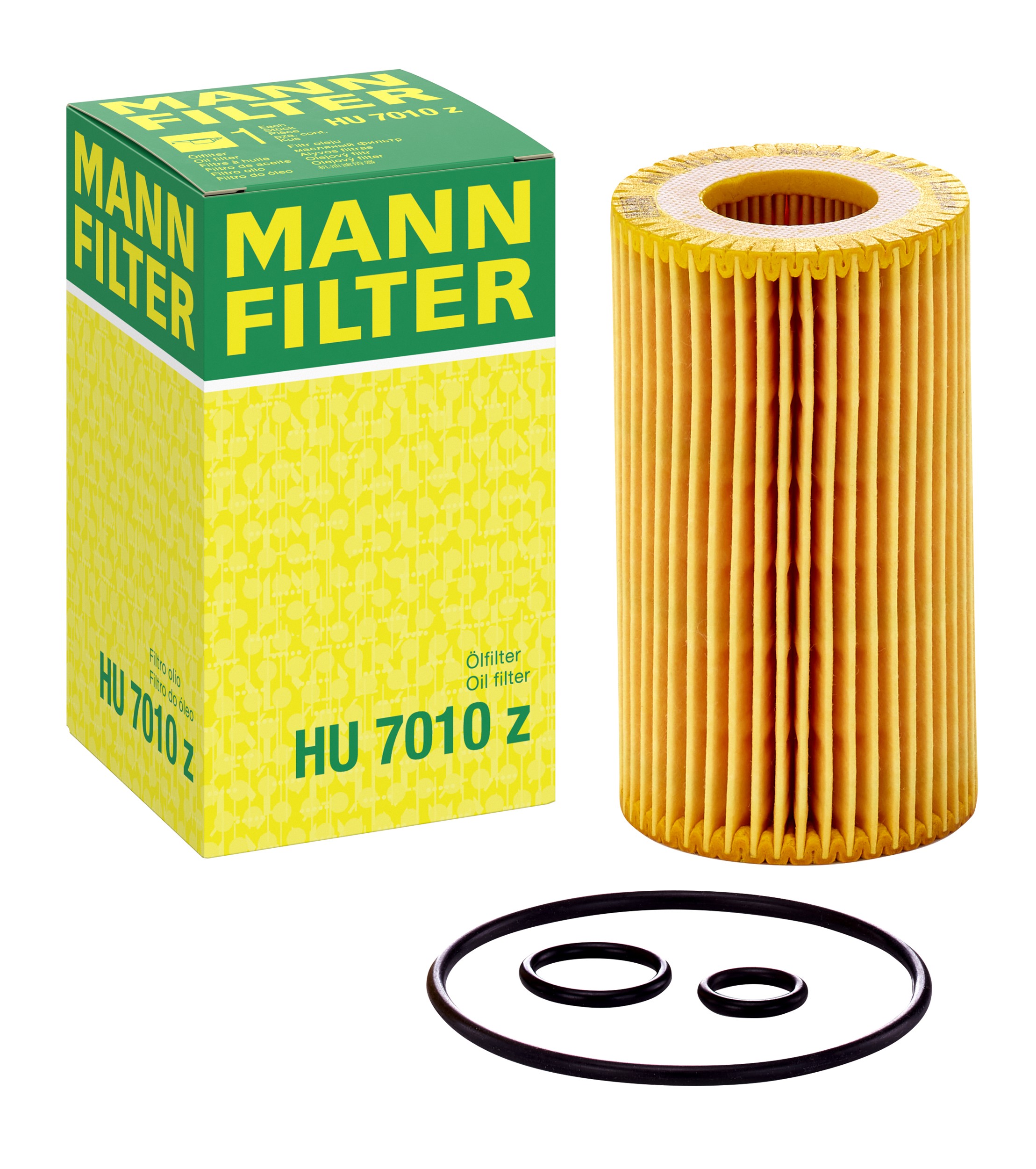 MANN-FILTER HU 7010 z oil filter with its box