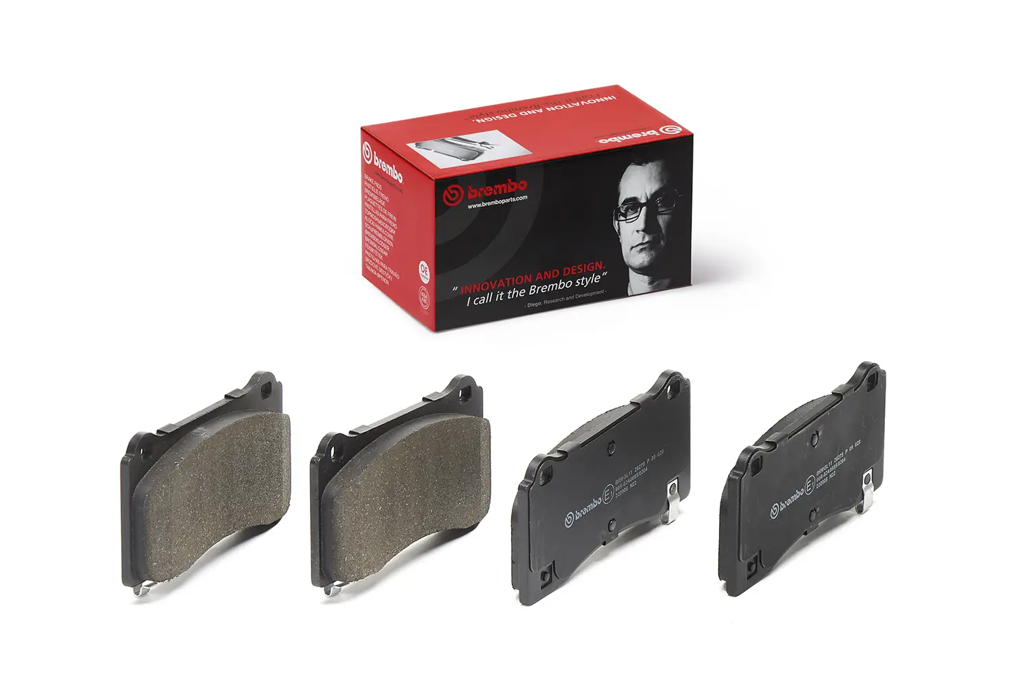 Brembo P 09 028 front brake pad set