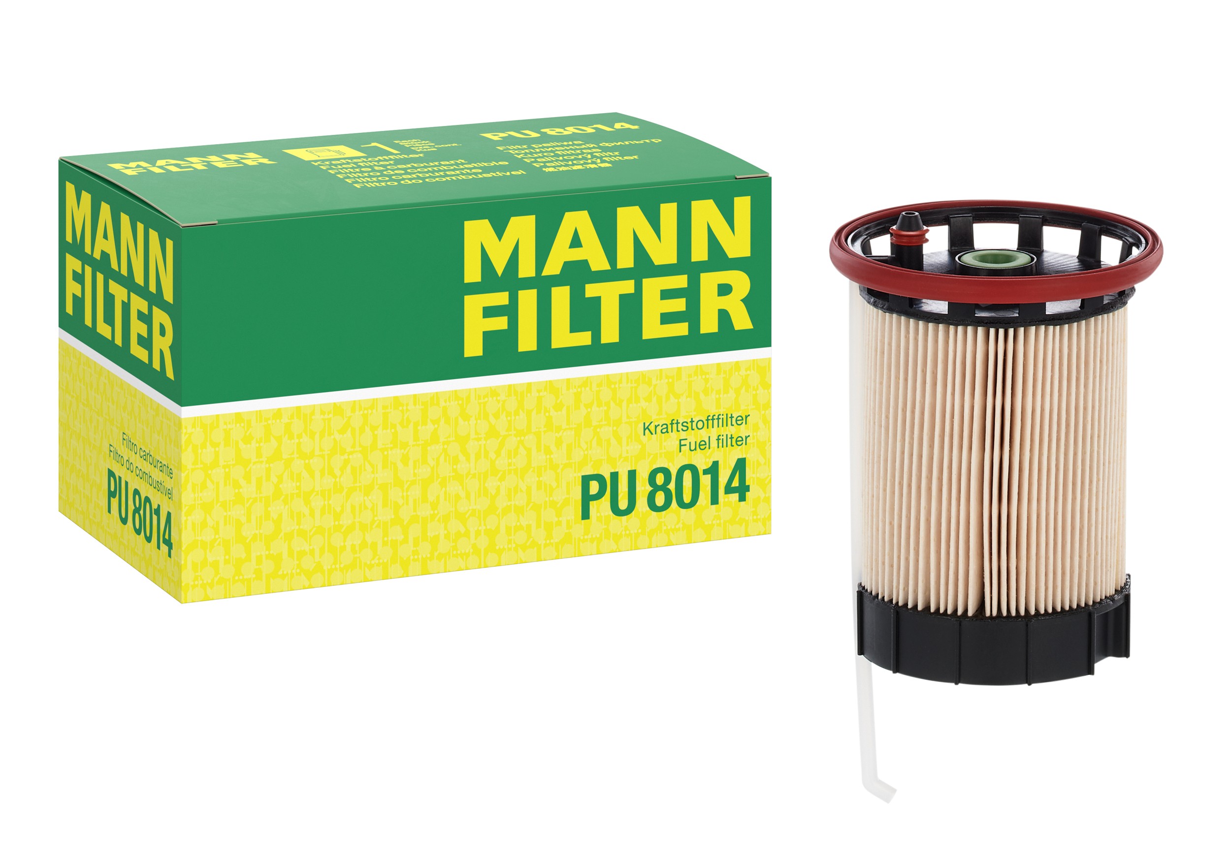 MANN-FILTER PU 8014 fuel filter with its box