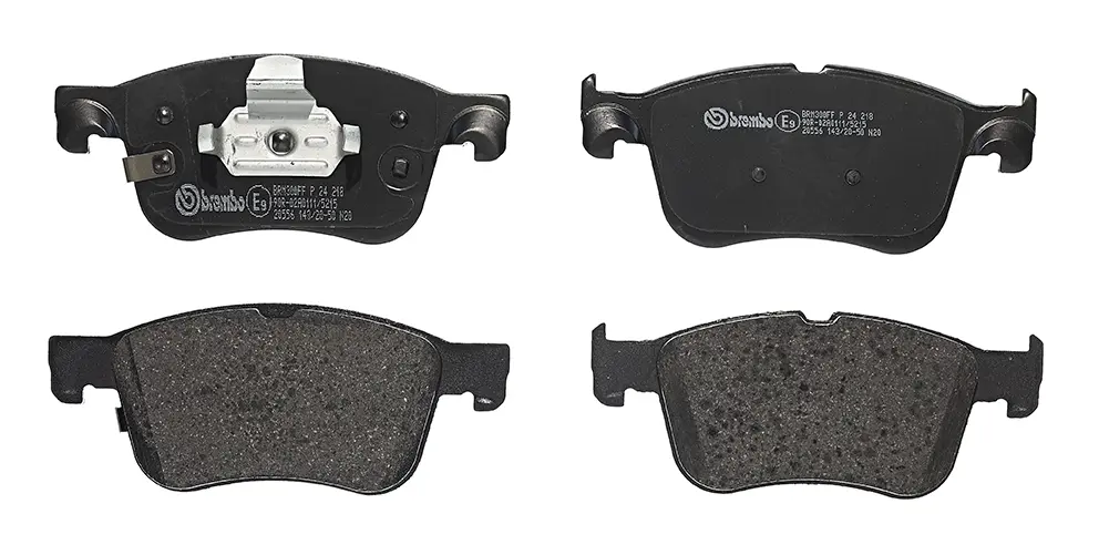 Brembo P 24 218 front brake pad set, third view