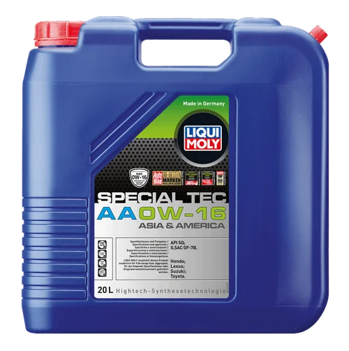 LIQUI MOLY Special Tec AA 0W-16, 20 l canister pack