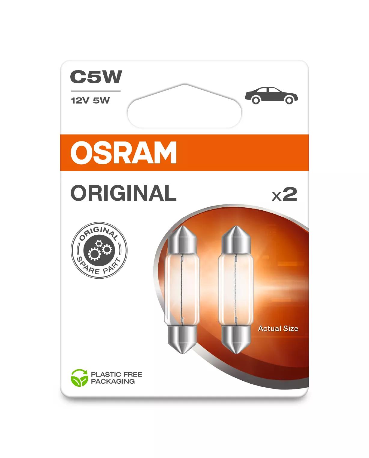 OSRAM ORIGINAL C5W 6418 in blister pack