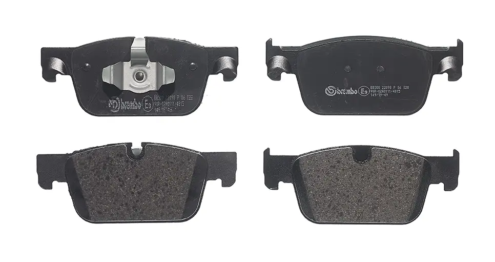 Brembo P 86 028 front brake pad set, third view
