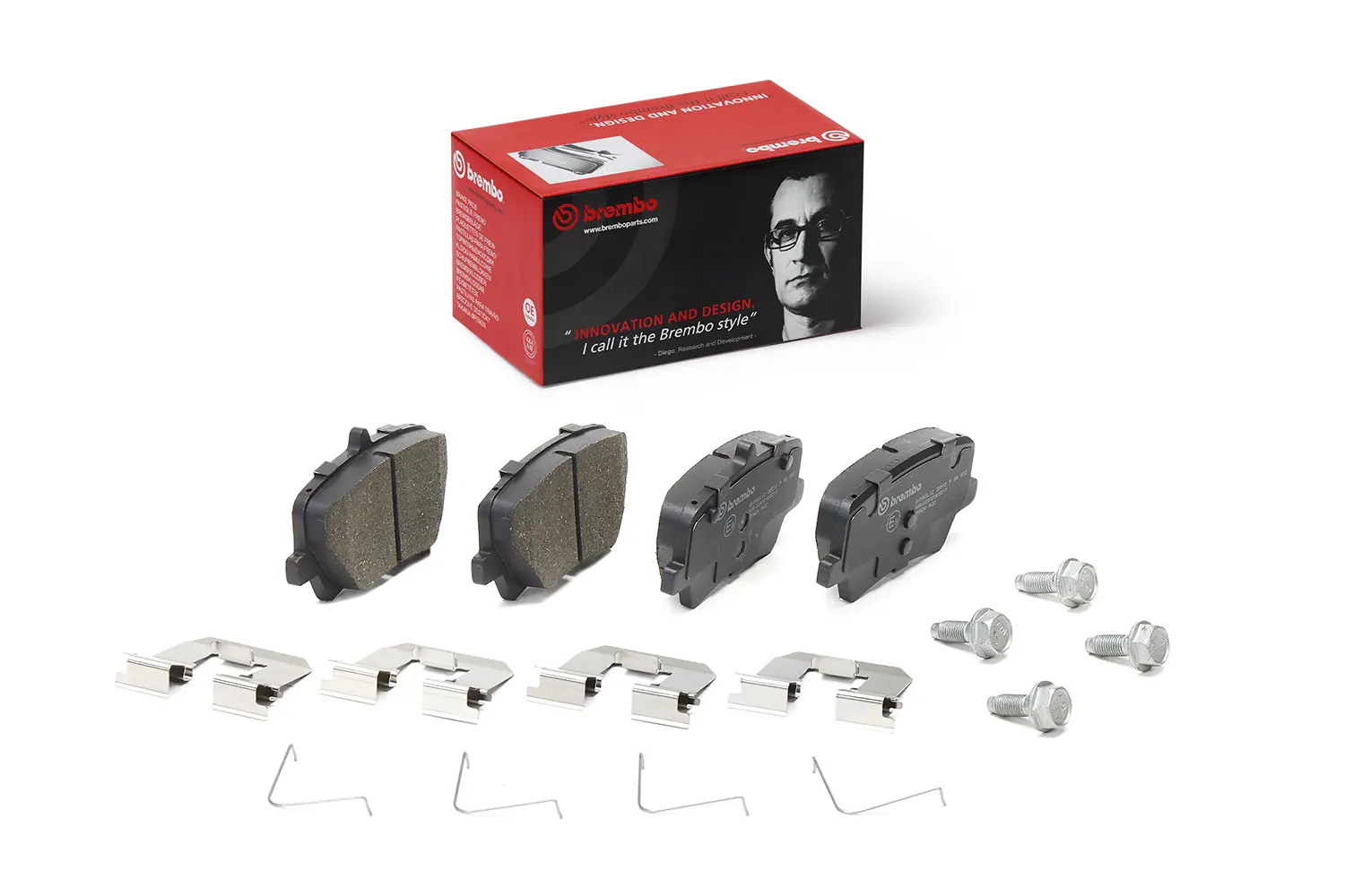 Brembo P 86 032 rear brake pad set