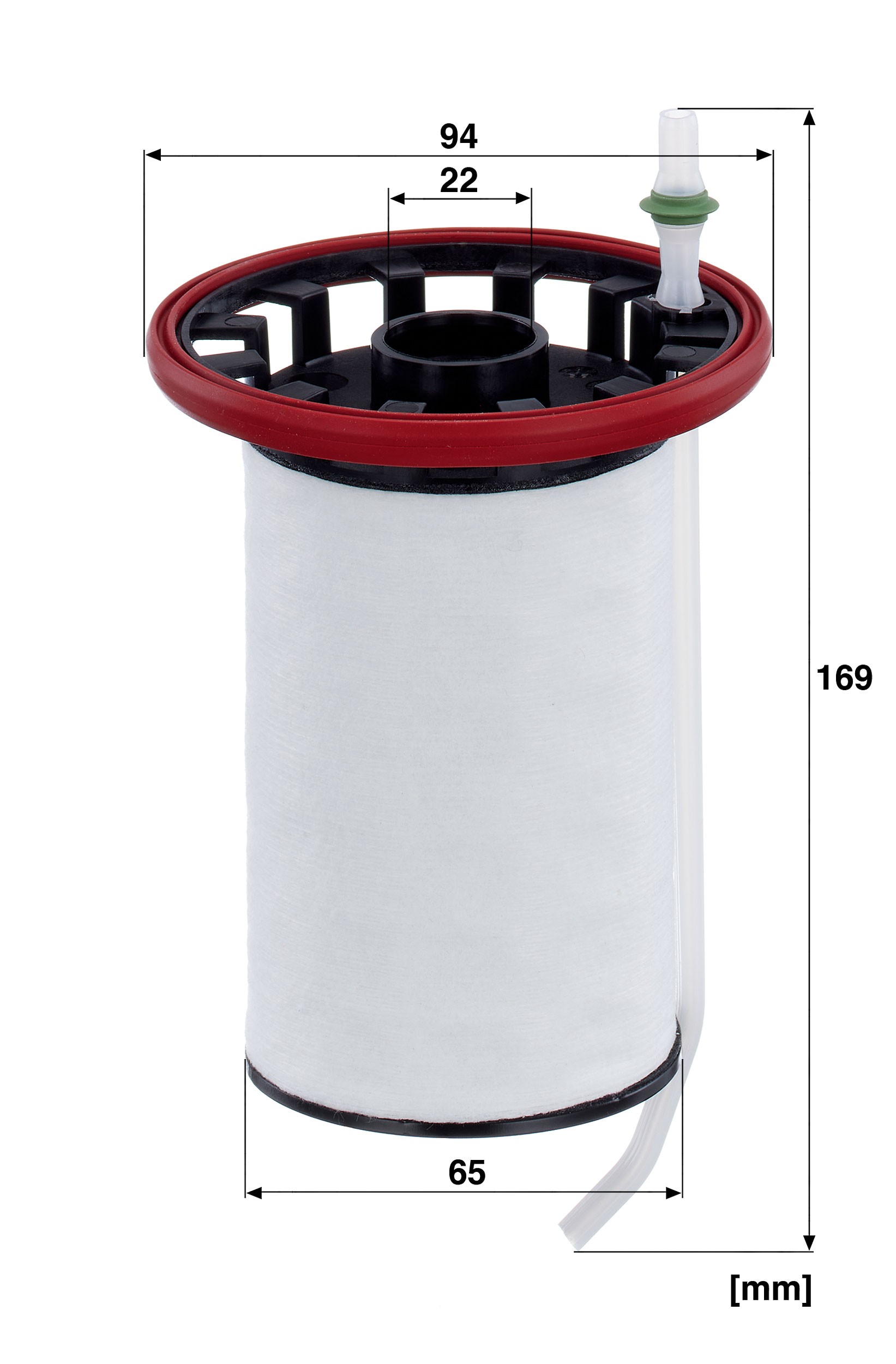 Dimension drawing of MANN-FILTER PU 7005/1