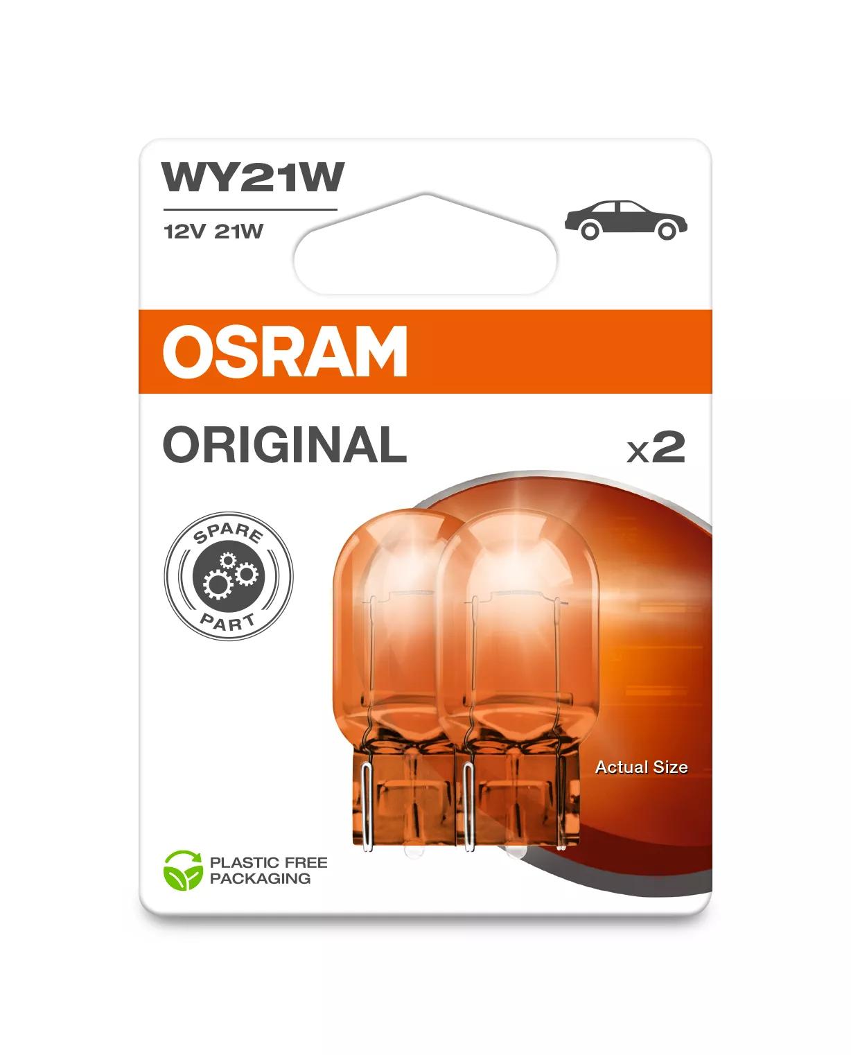 OSRAM ORIGINAL WY21W 7504 in blister pack