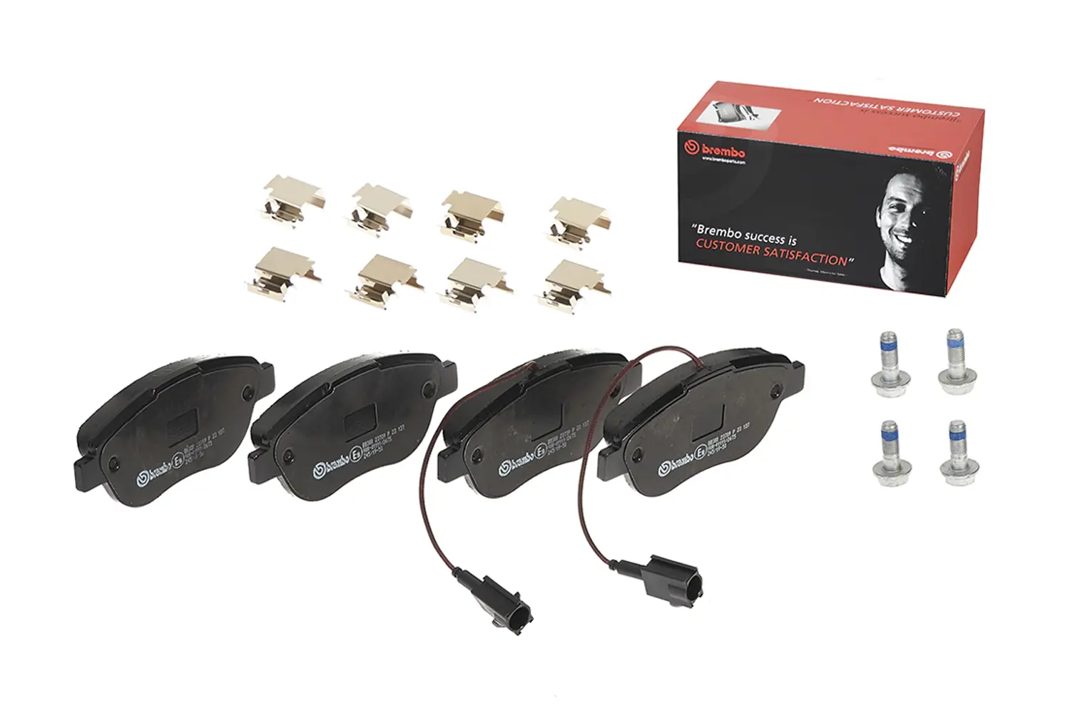 Brembo P 23 137 front brake pad set